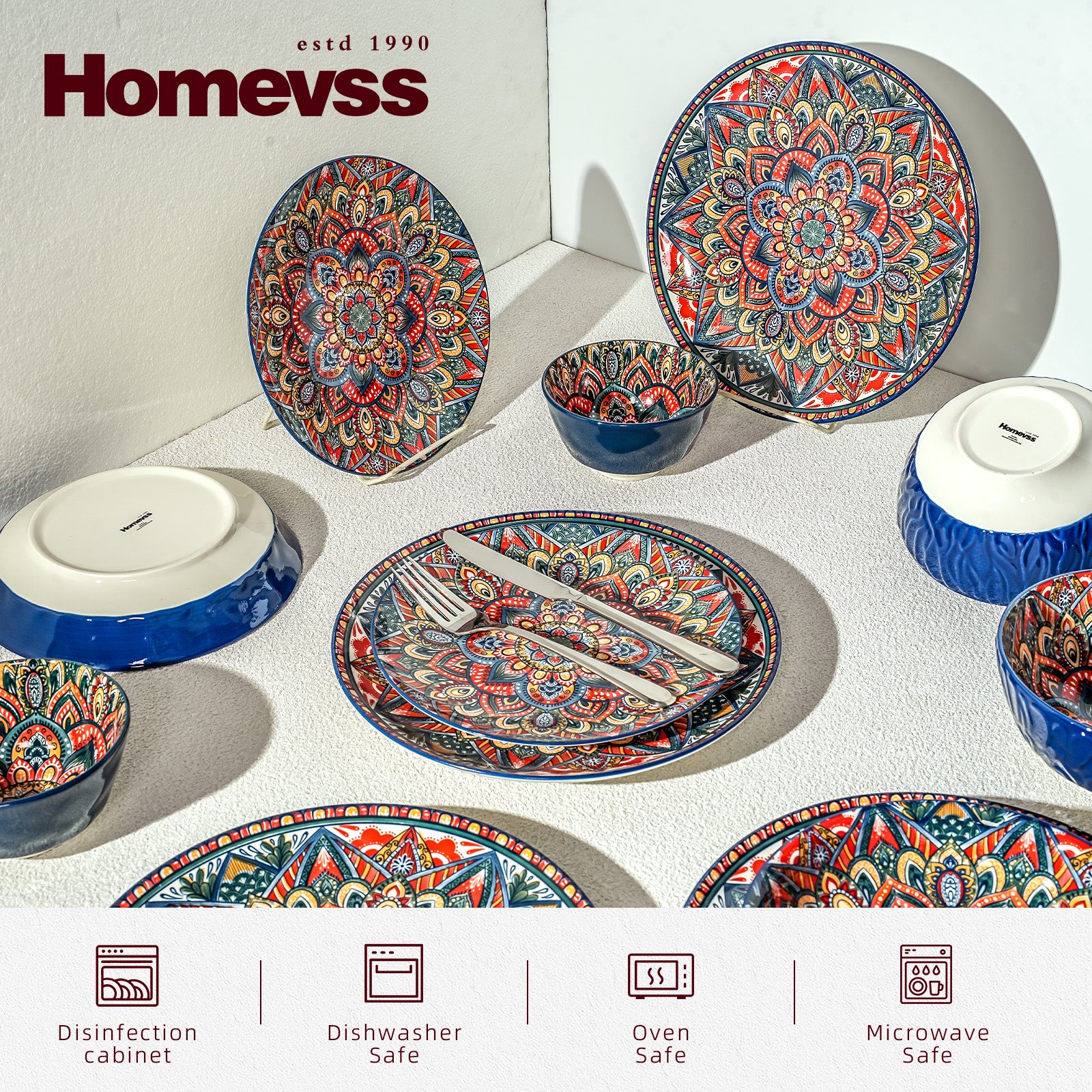 Bohemian Dinnerware Set