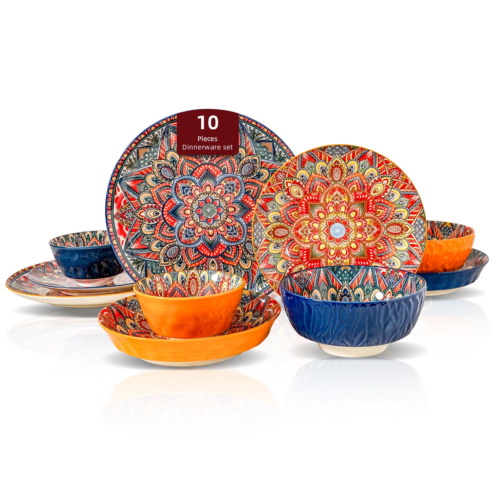 Bohemian Dinnerware Set