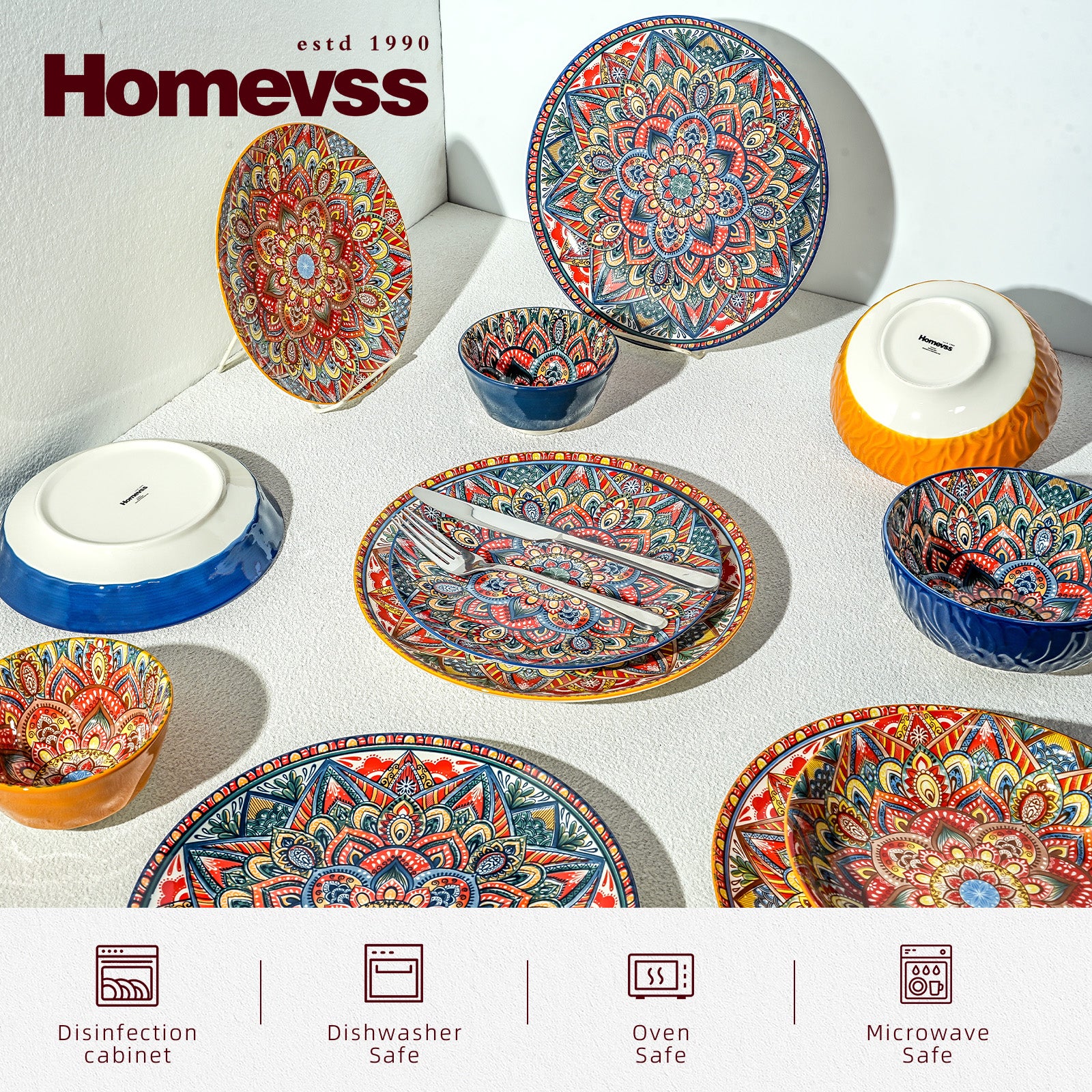 Bohemian Dinnerware Set