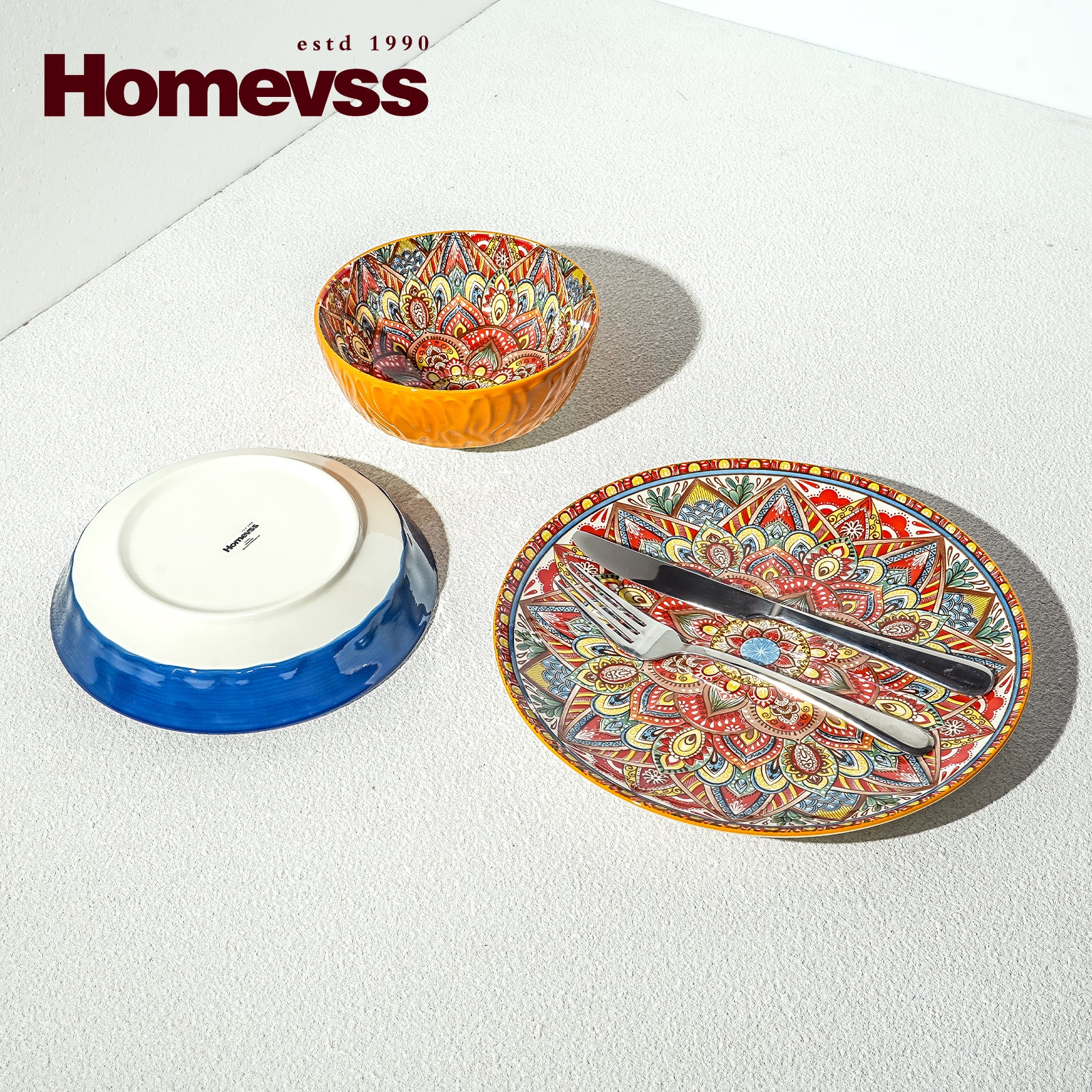 Bohemian Dinnerware Set