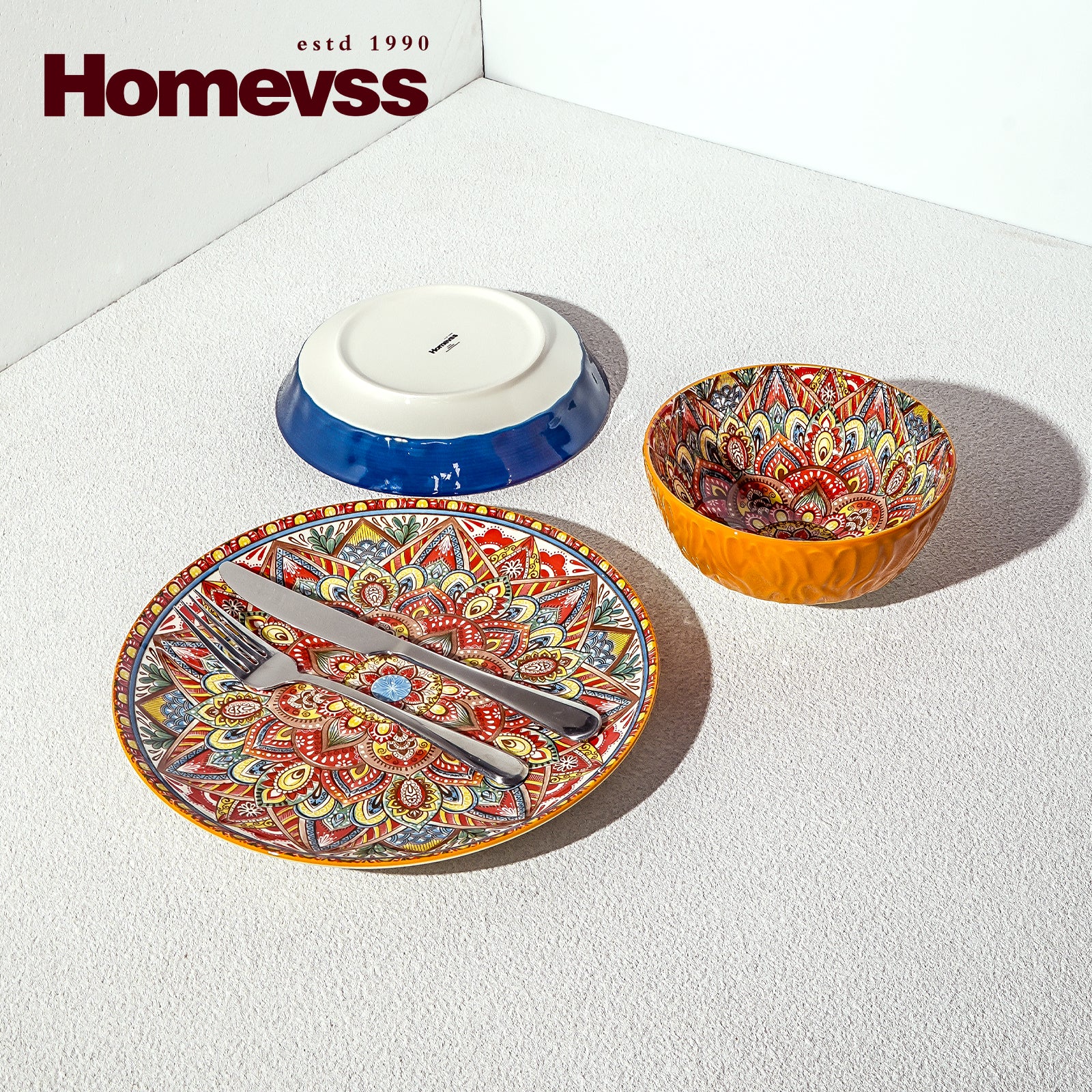 Bohemian Dinnerware Set