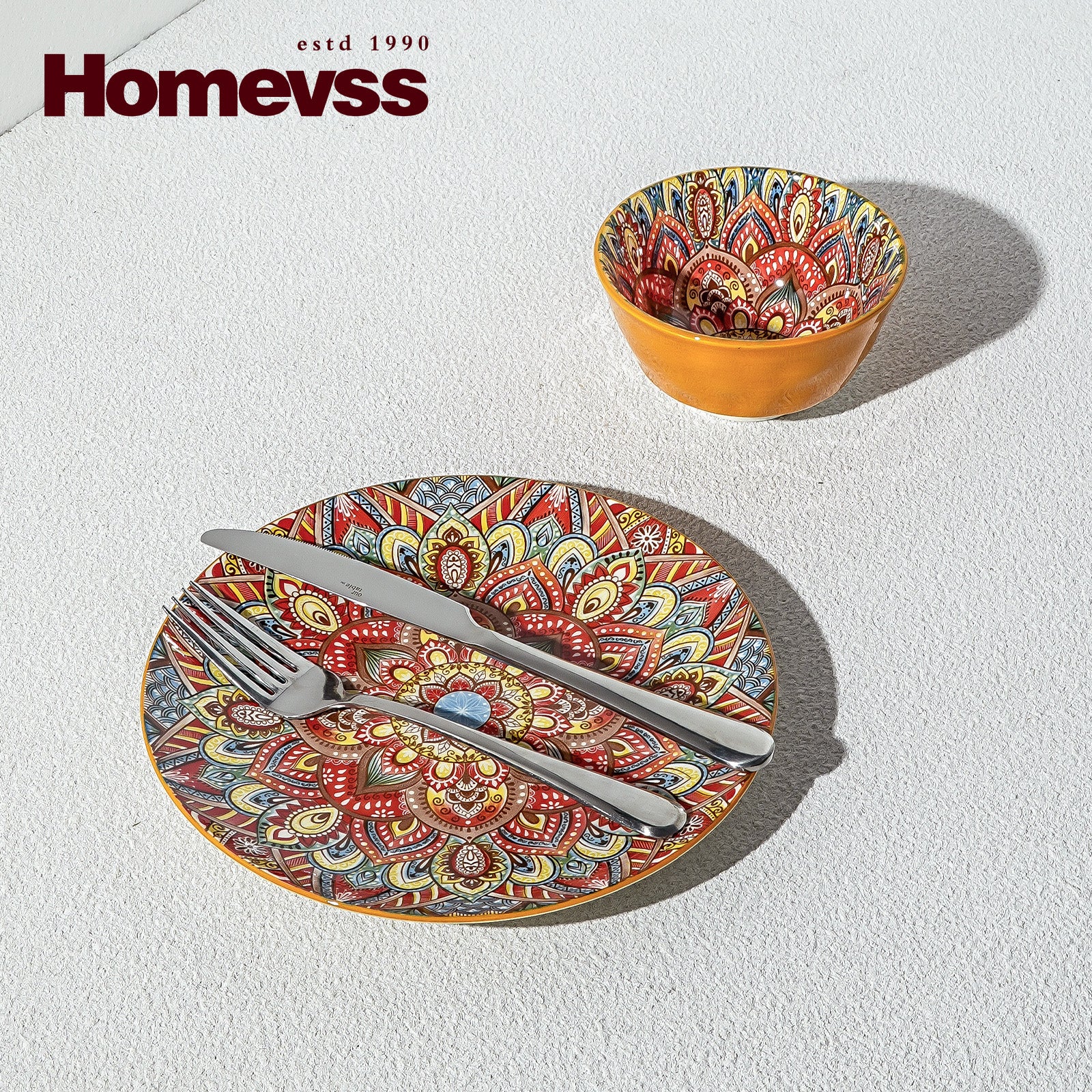 Bohemian Dinnerware Set