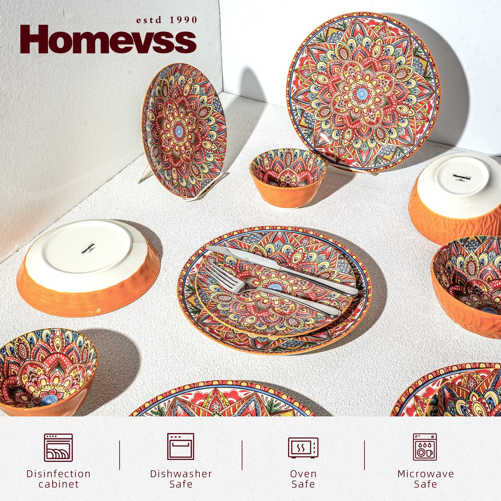 Bohemian Dinnerware Set