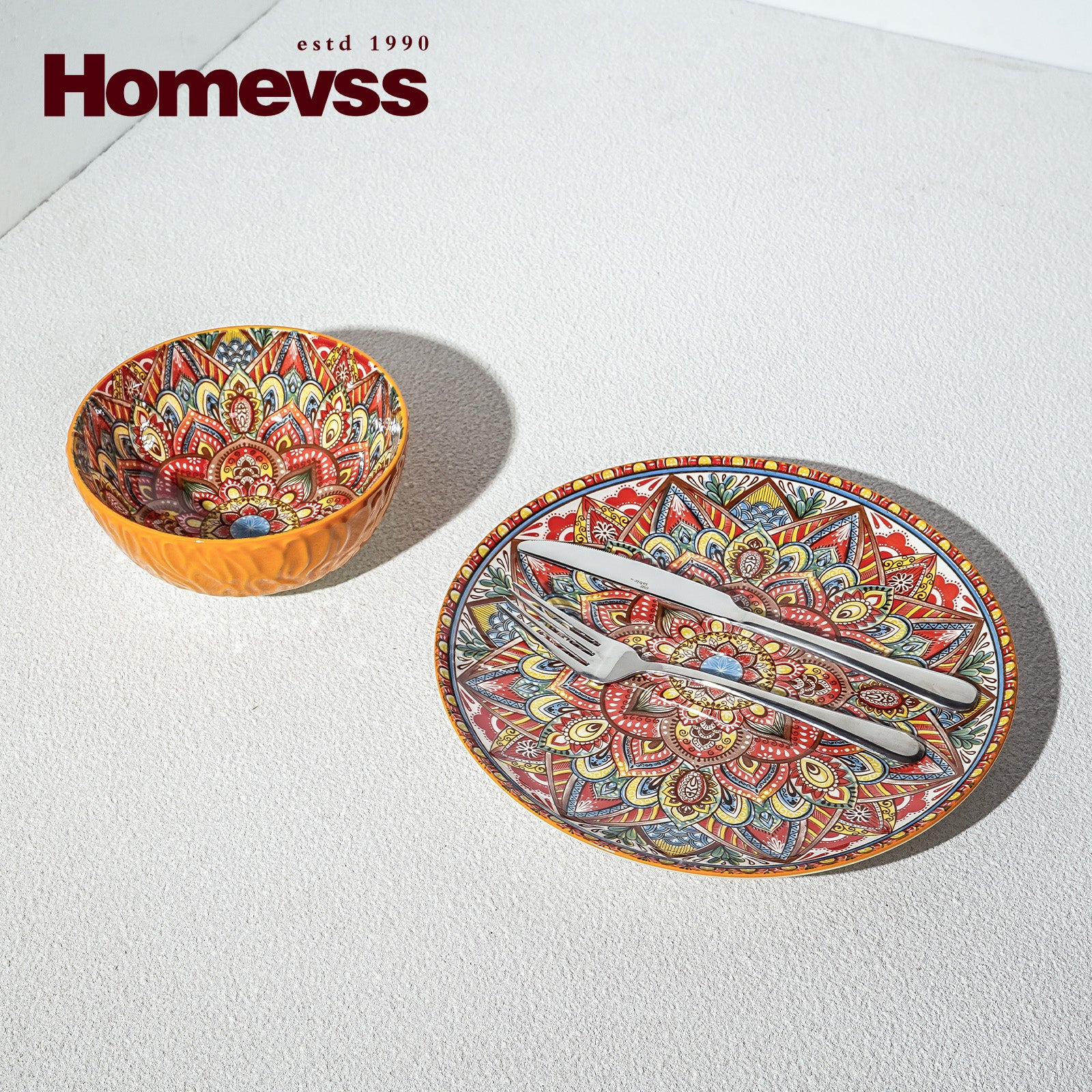 Bohemian Dinnerware Set