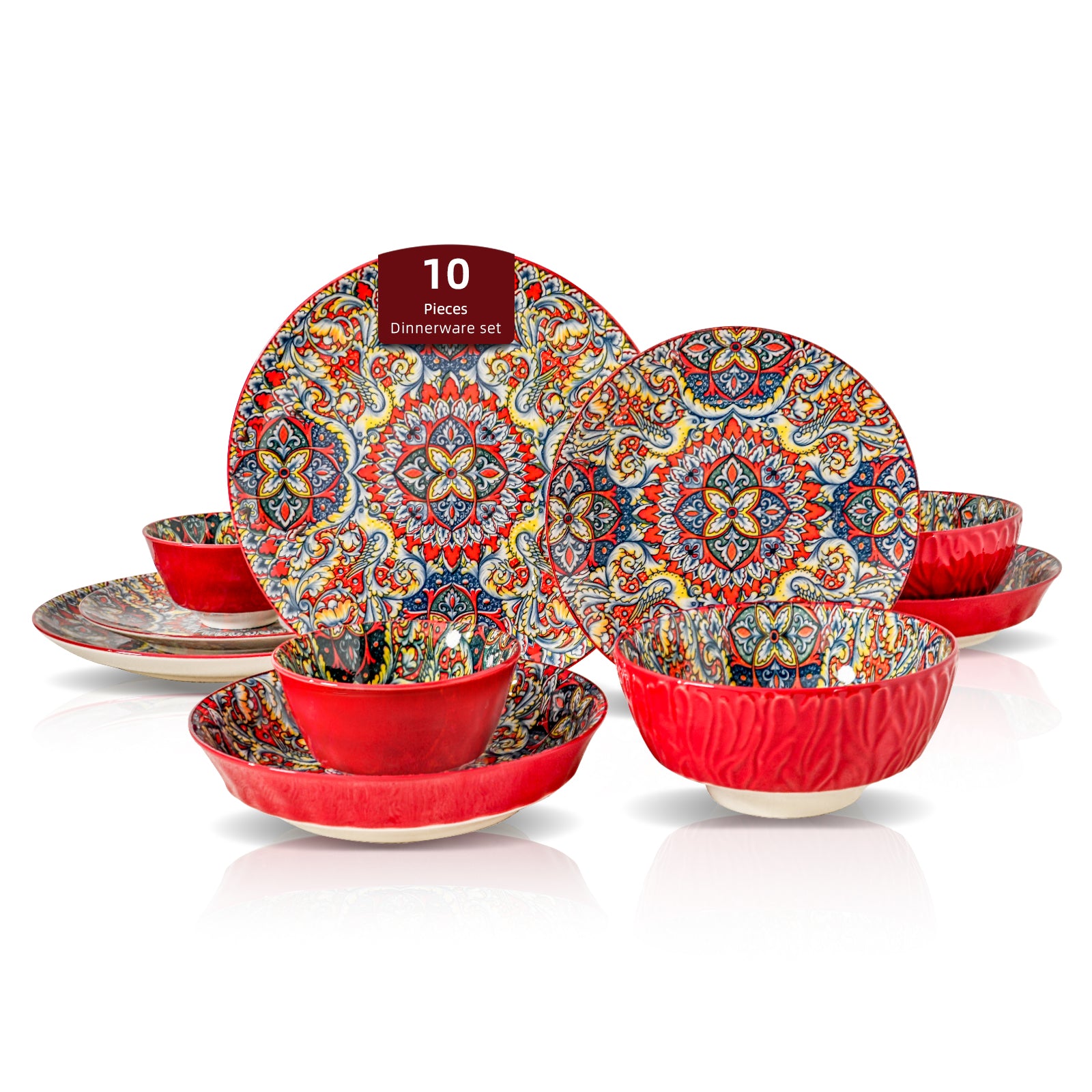 Bohemian Dinnerware Set