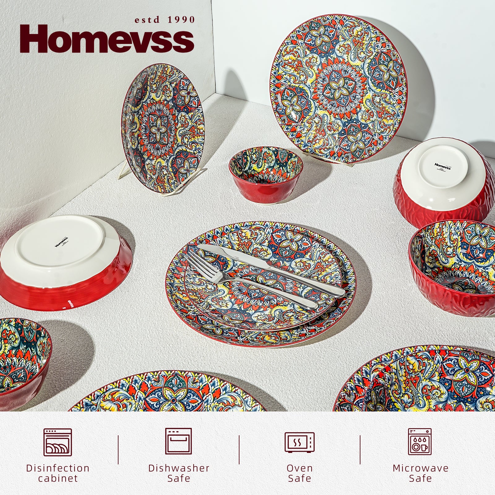 Bohemian Dinnerware Set