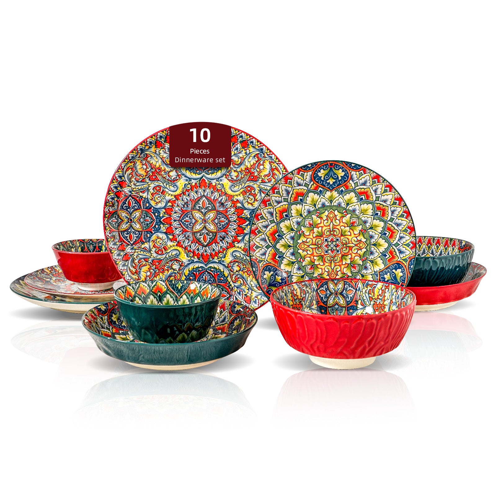 Bohemian Dinnerware Set