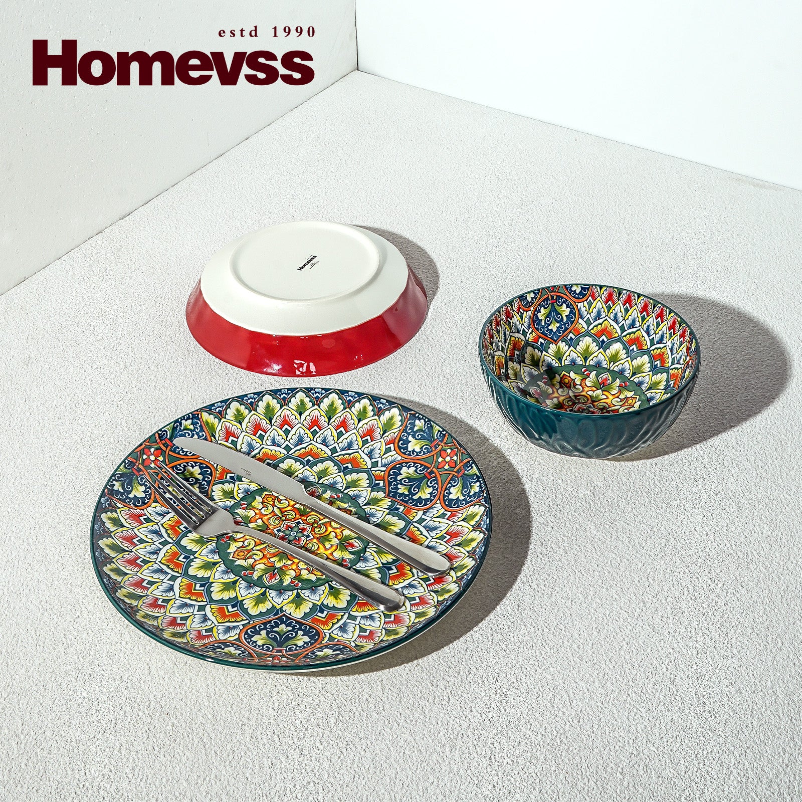 Bohemian Dinnerware Set