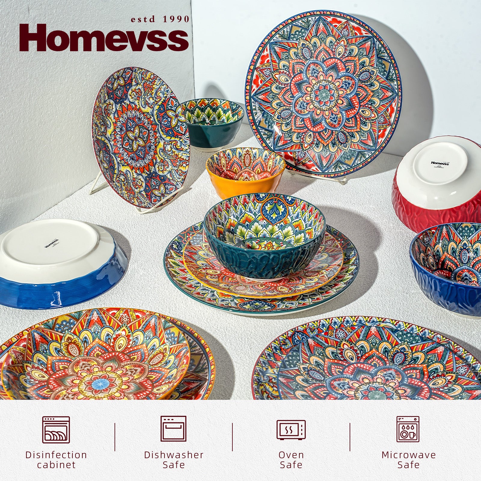 Bohemian Dinnerware Set