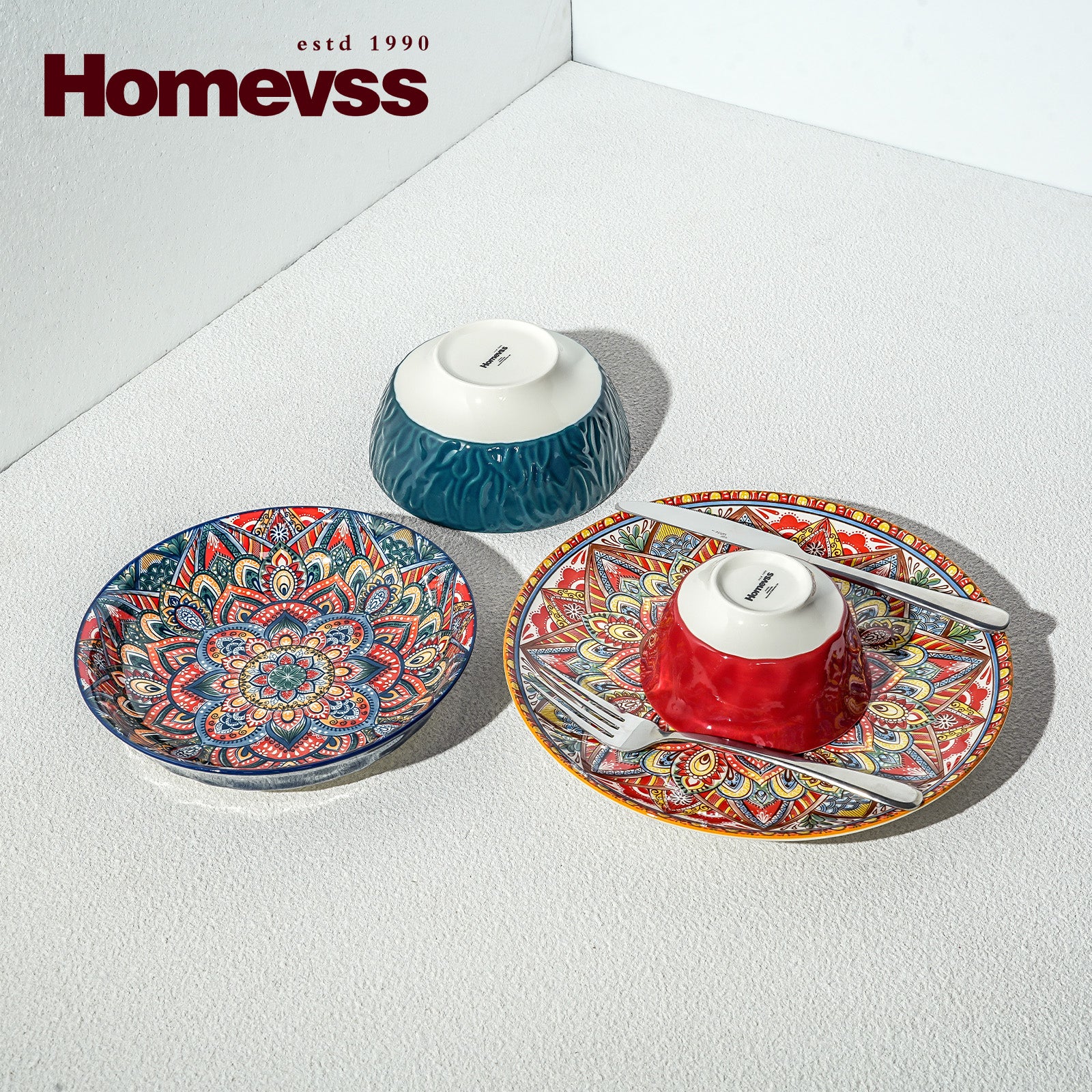 Bohemian Dinnerware Set