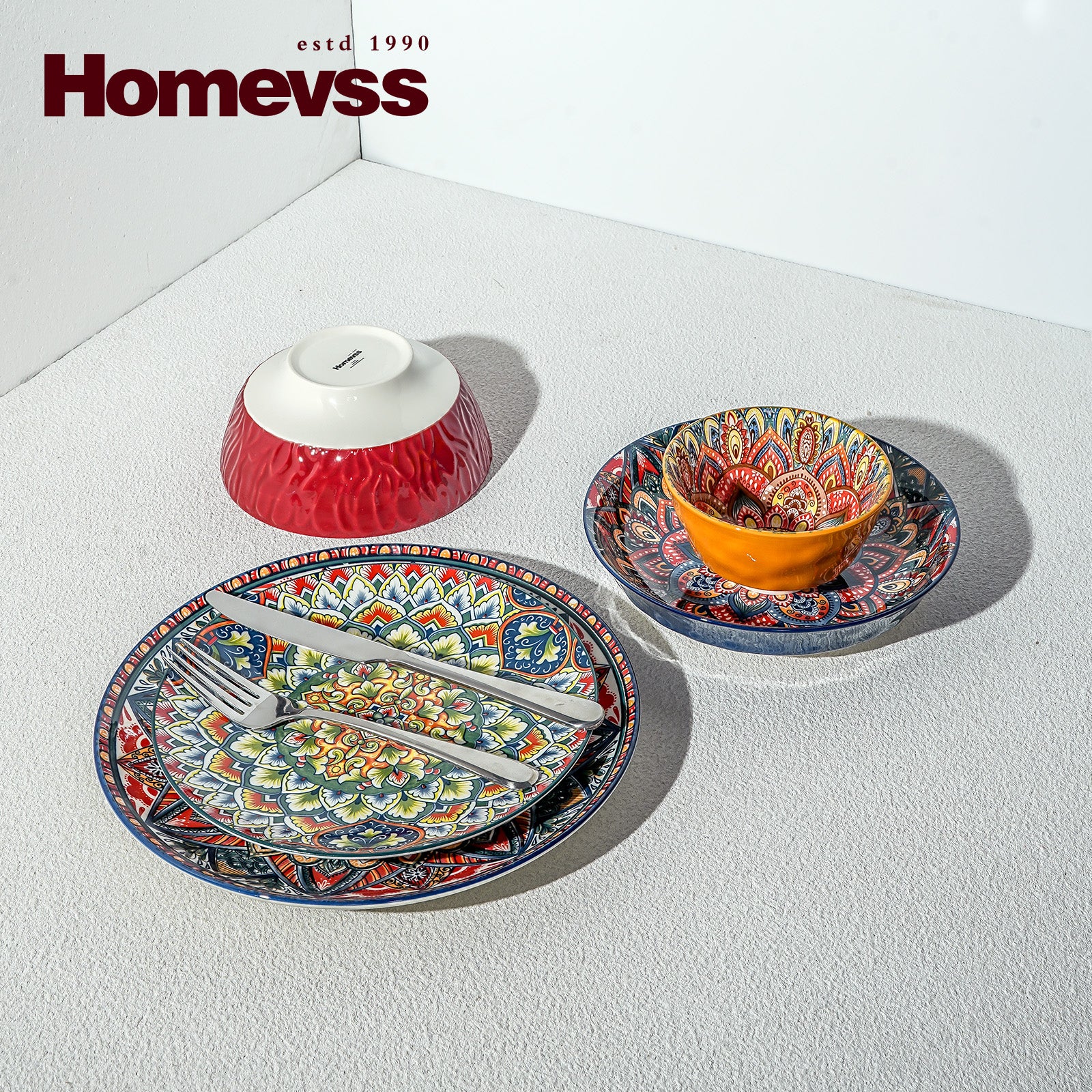 Bohemian Dinnerware Set