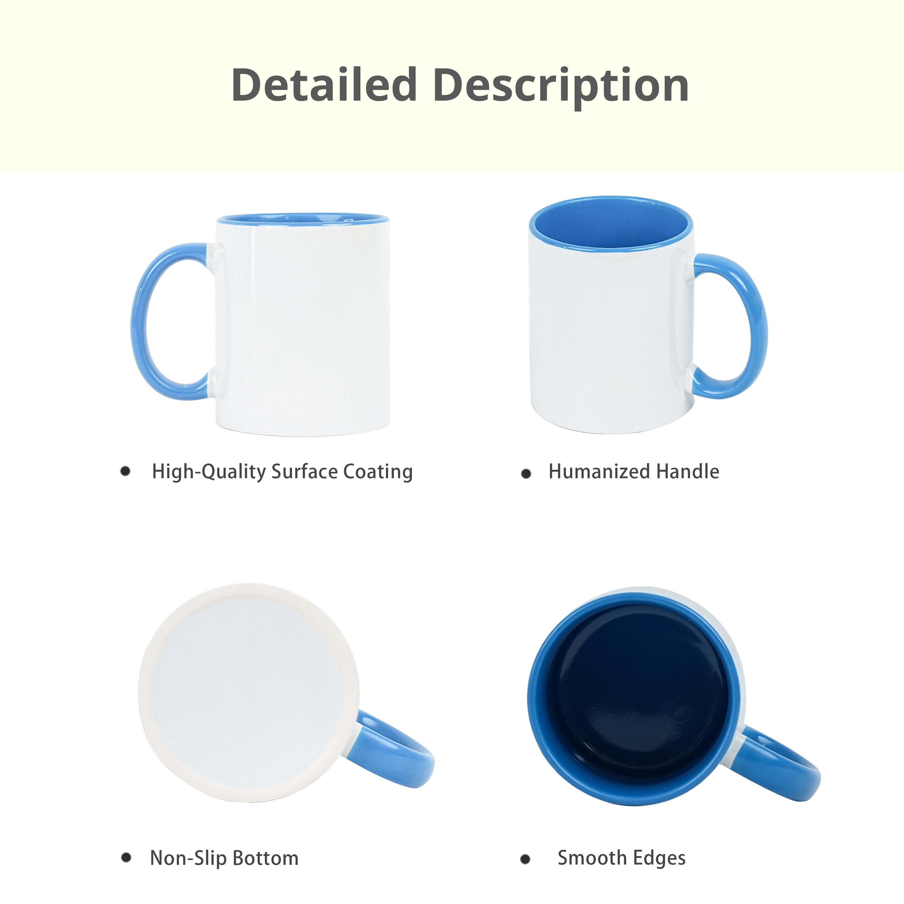 11oz Stoneware Sublimation Mug Blanks