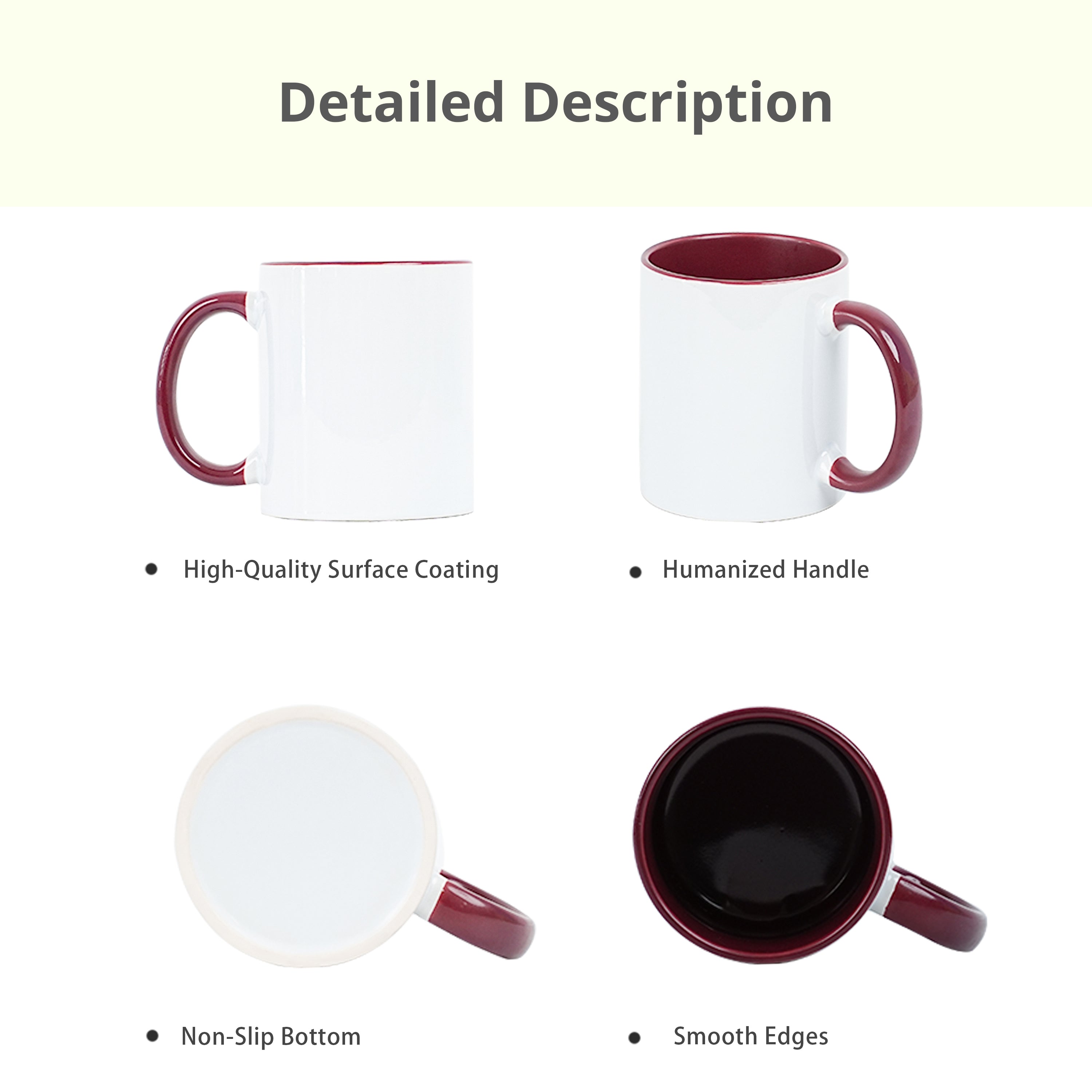 11oz Stoneware Sublimation Mug Blanks