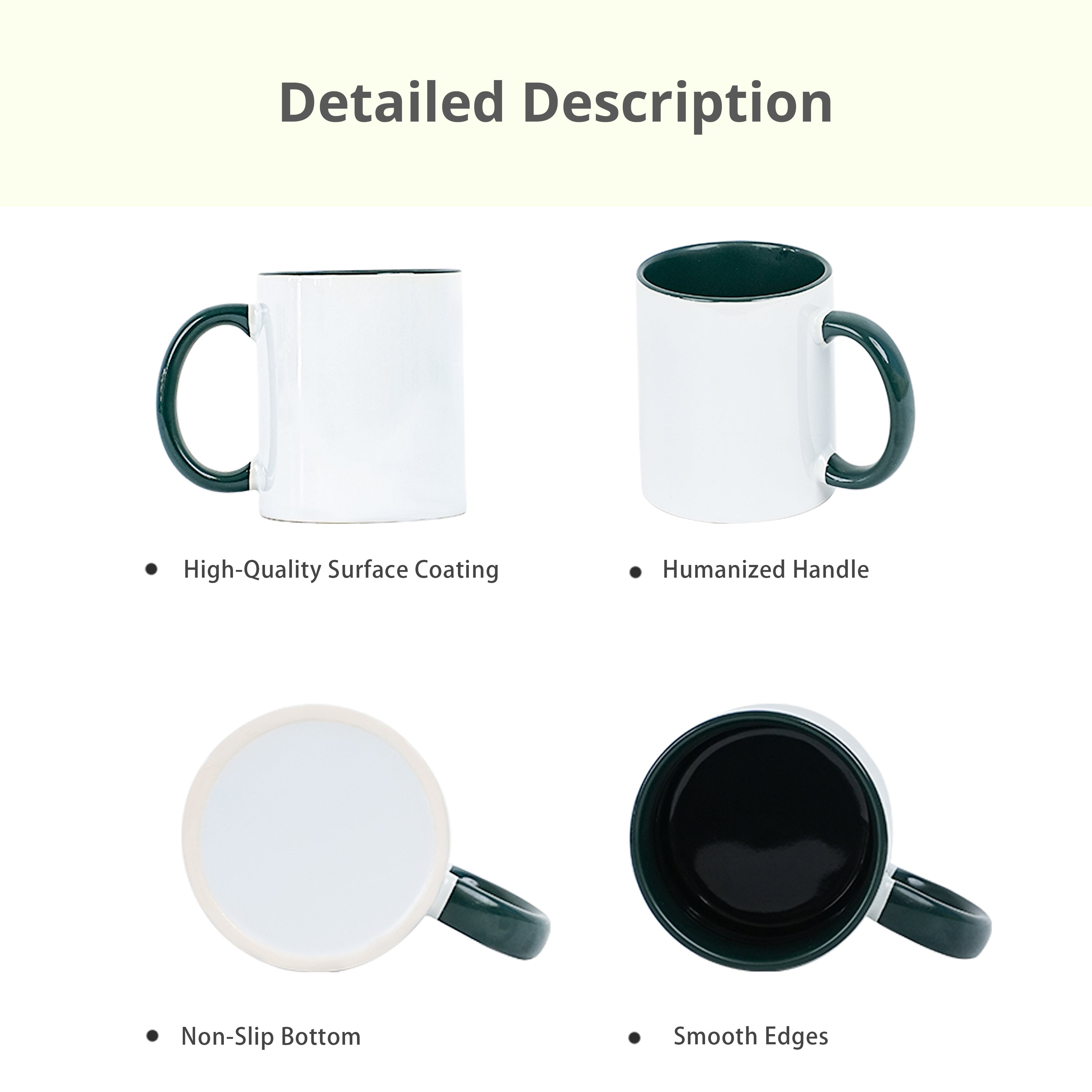 11oz Stoneware Sublimation Mug Blanks