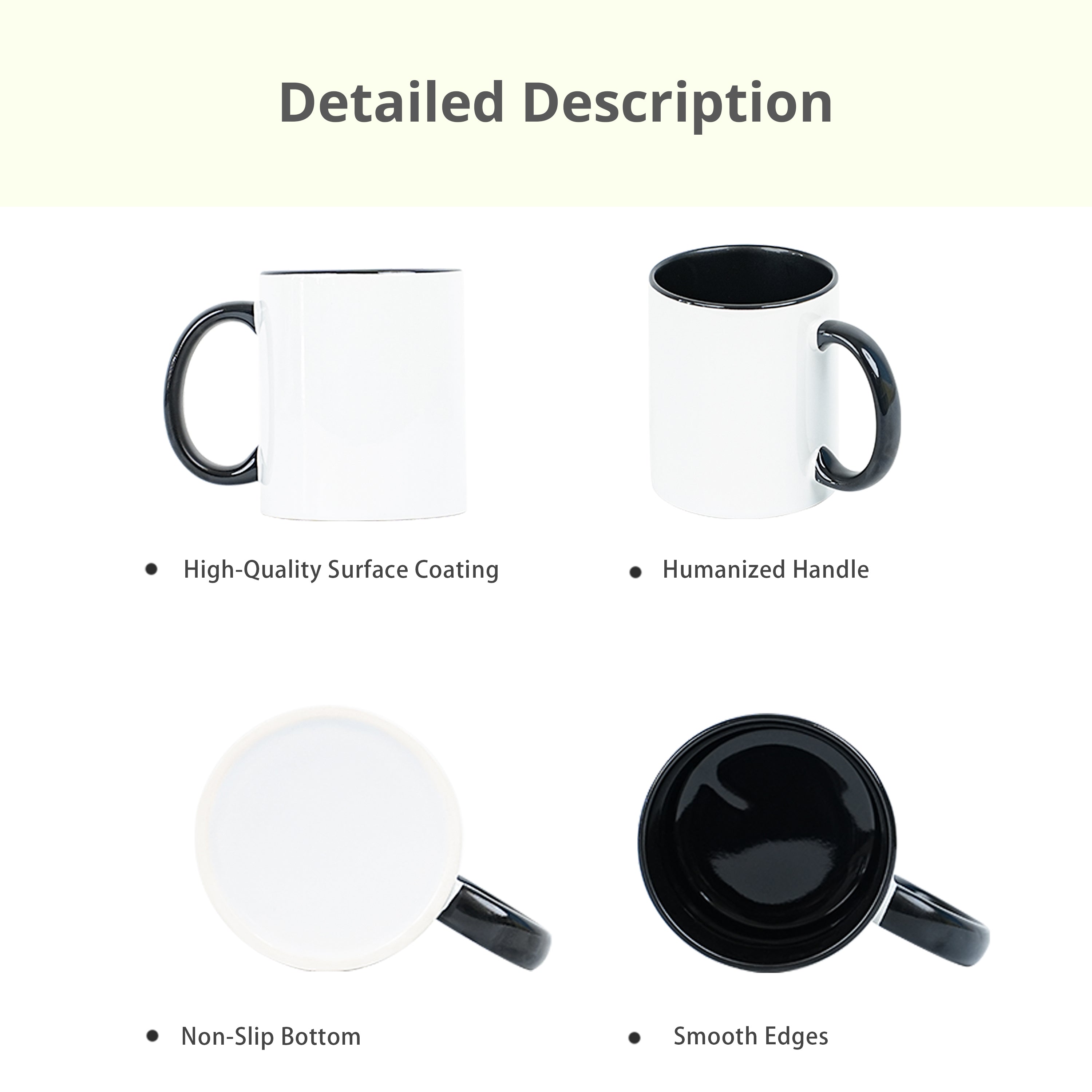 11oz Stoneware Sublimation Mug Blanks