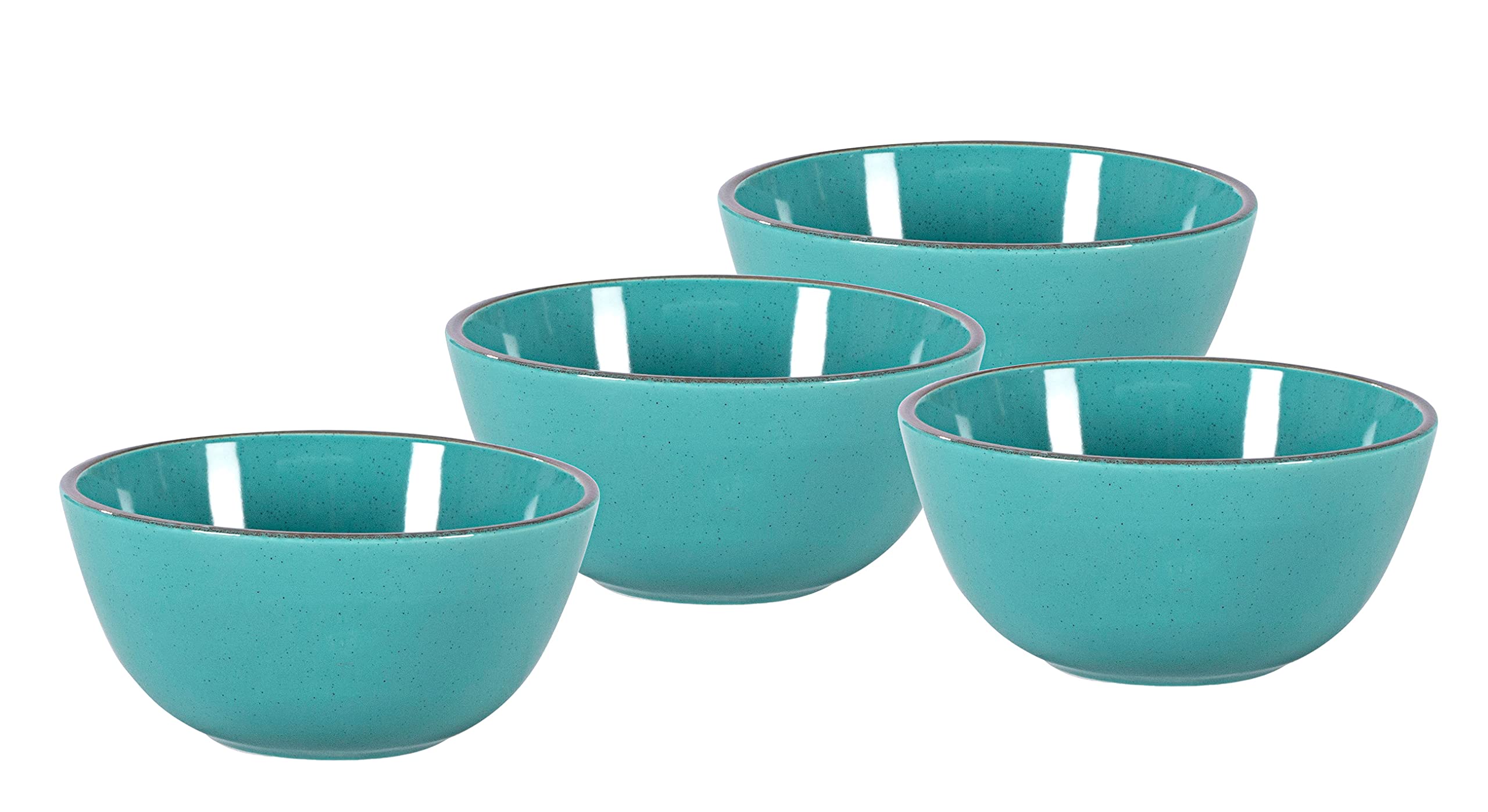 Euro-Nordic Speckled Stoneware Dinnerware Set