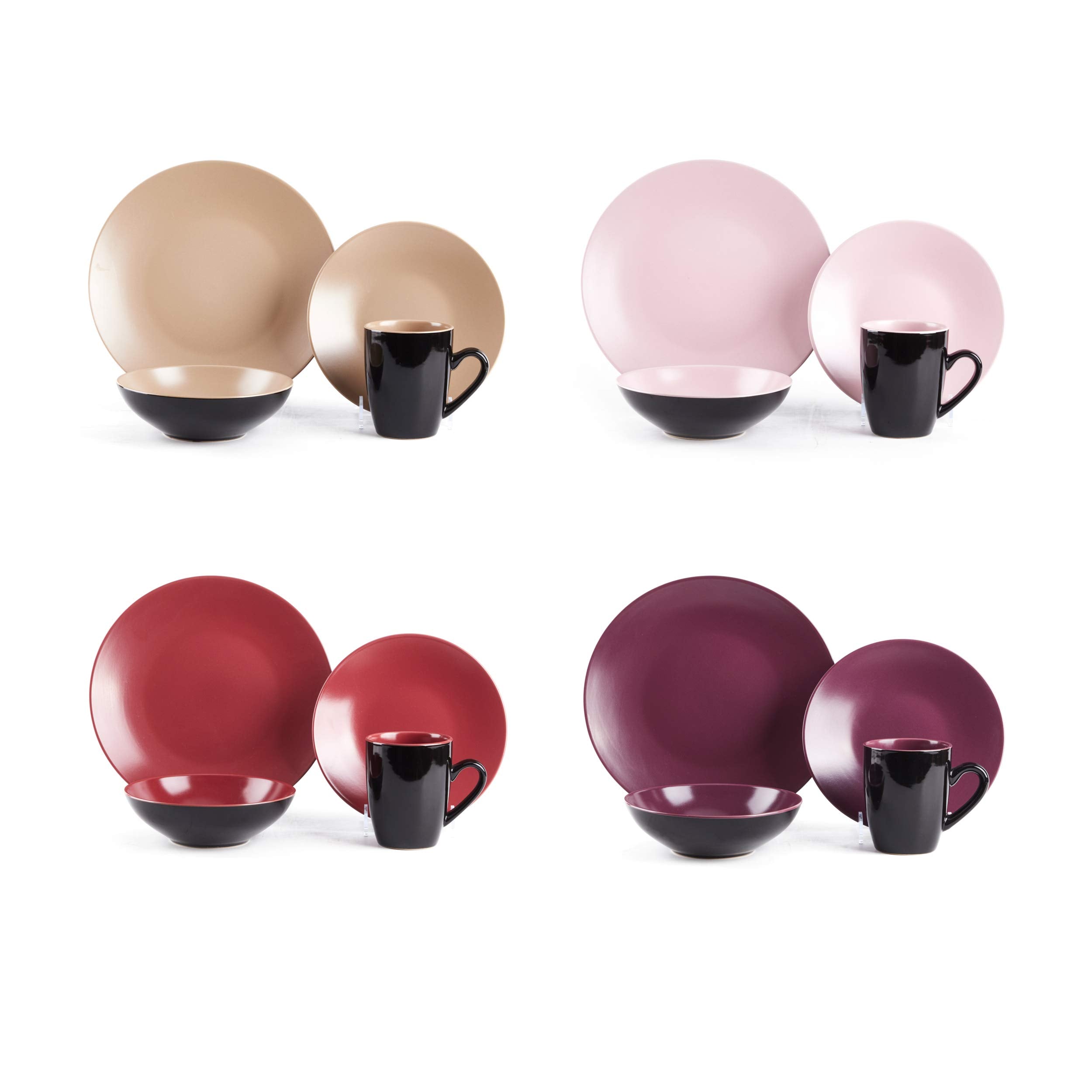 Colors Life Stoneware Dinnerware Set