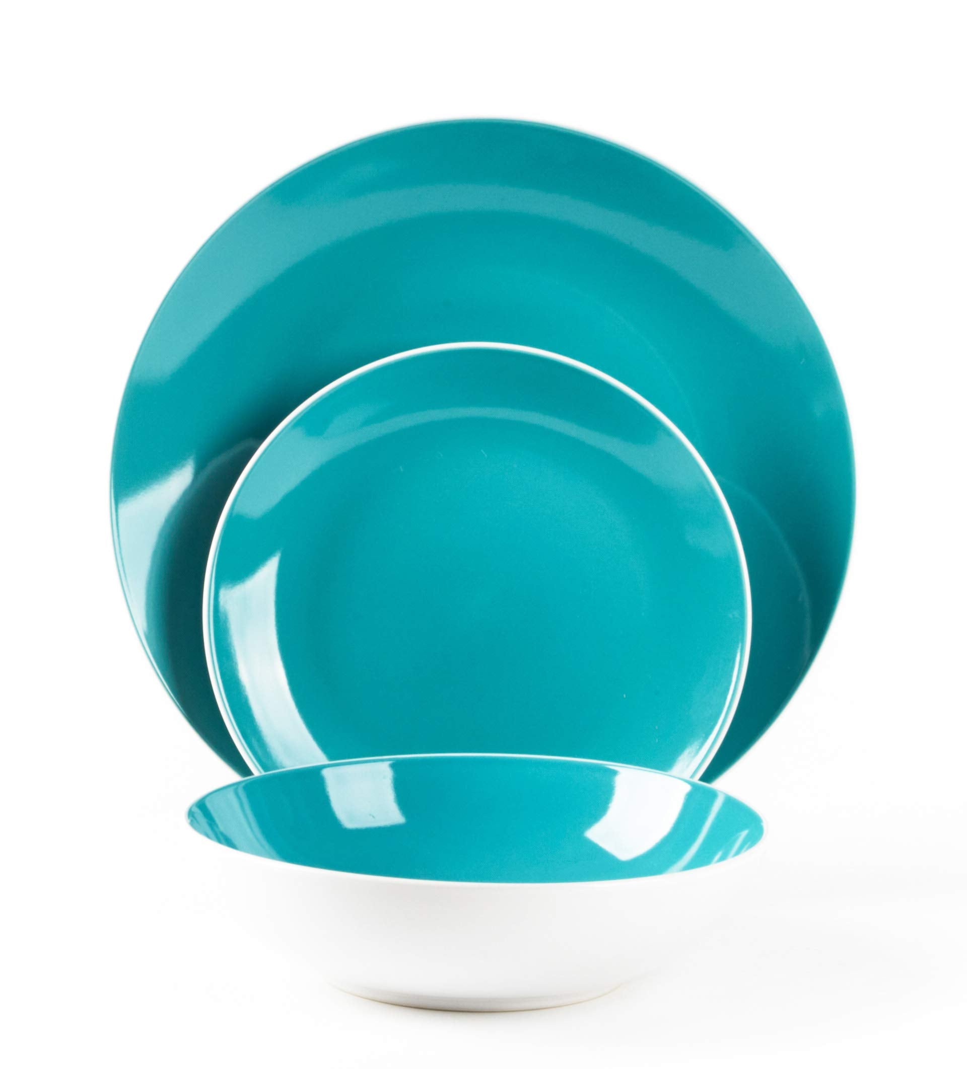Stoneware Coupe Shape Dinnerware Set