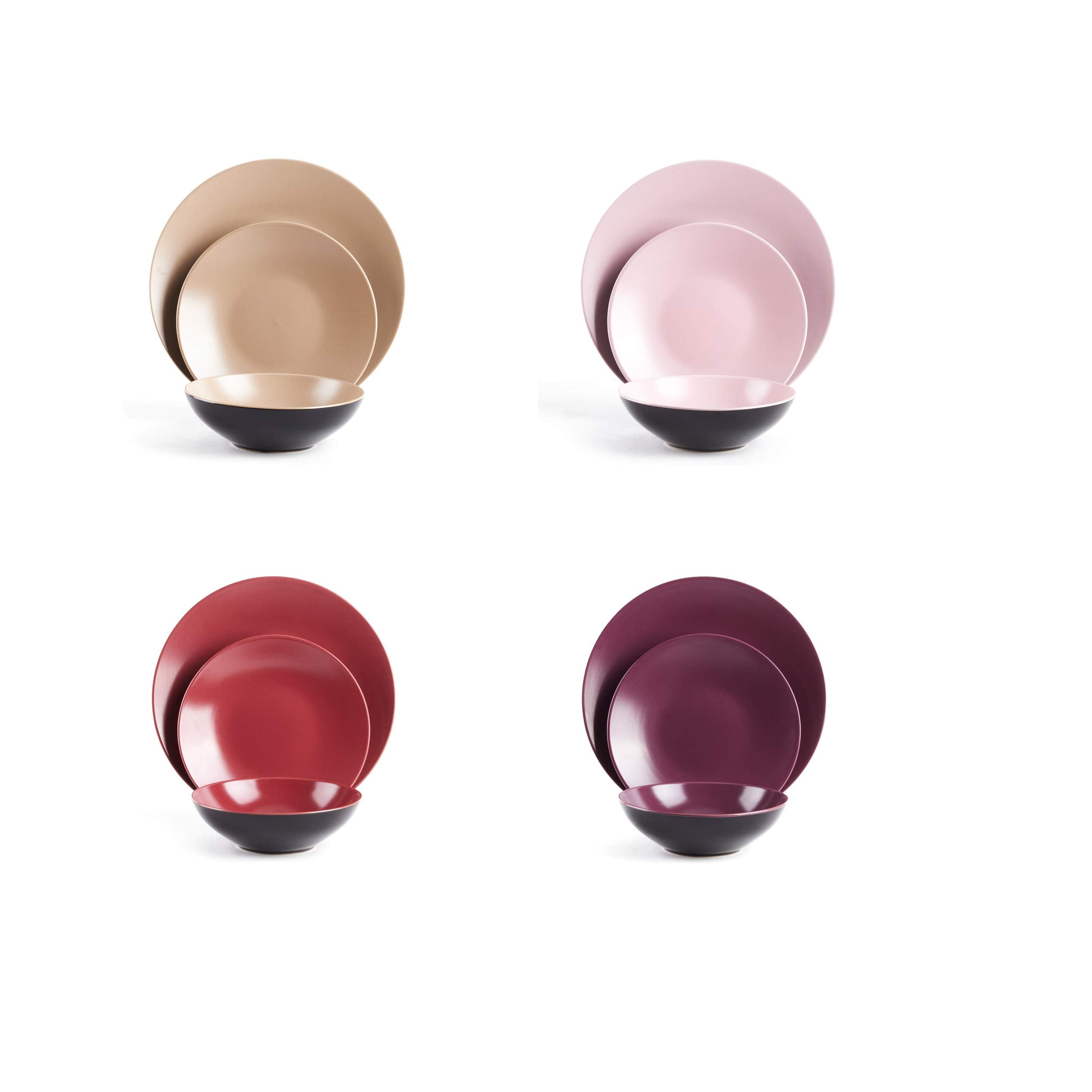 Colors Life Stoneware Dinnerware Set