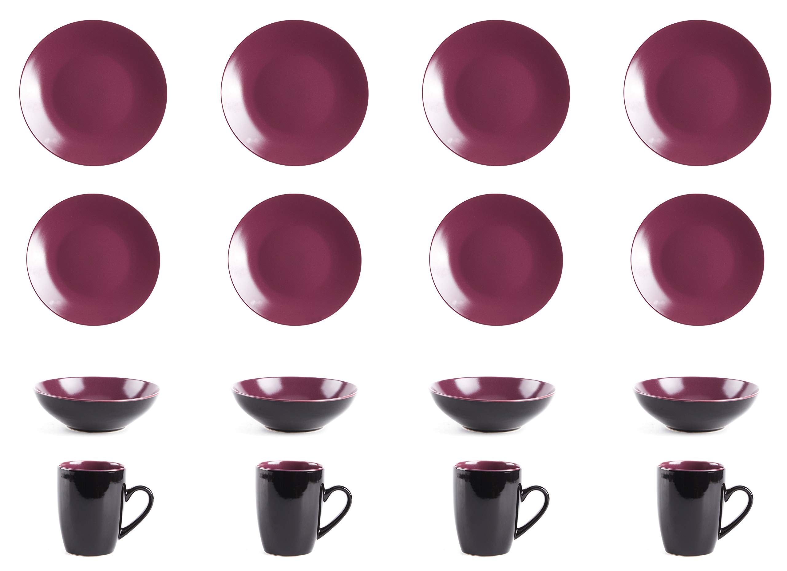 Colors Life Stoneware Dinnerware Set