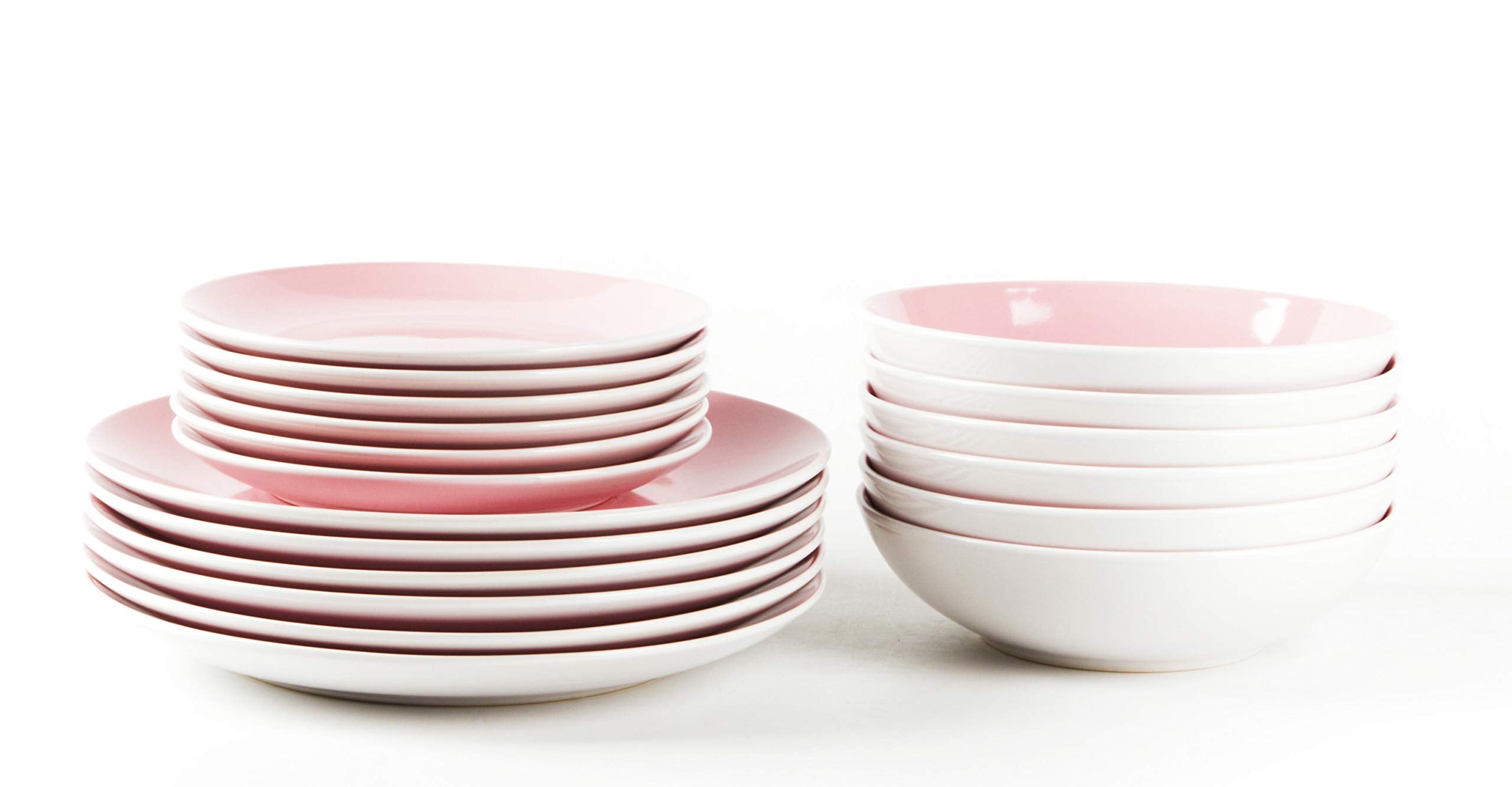 Stoneware Coupe Shape Dinnerware Set