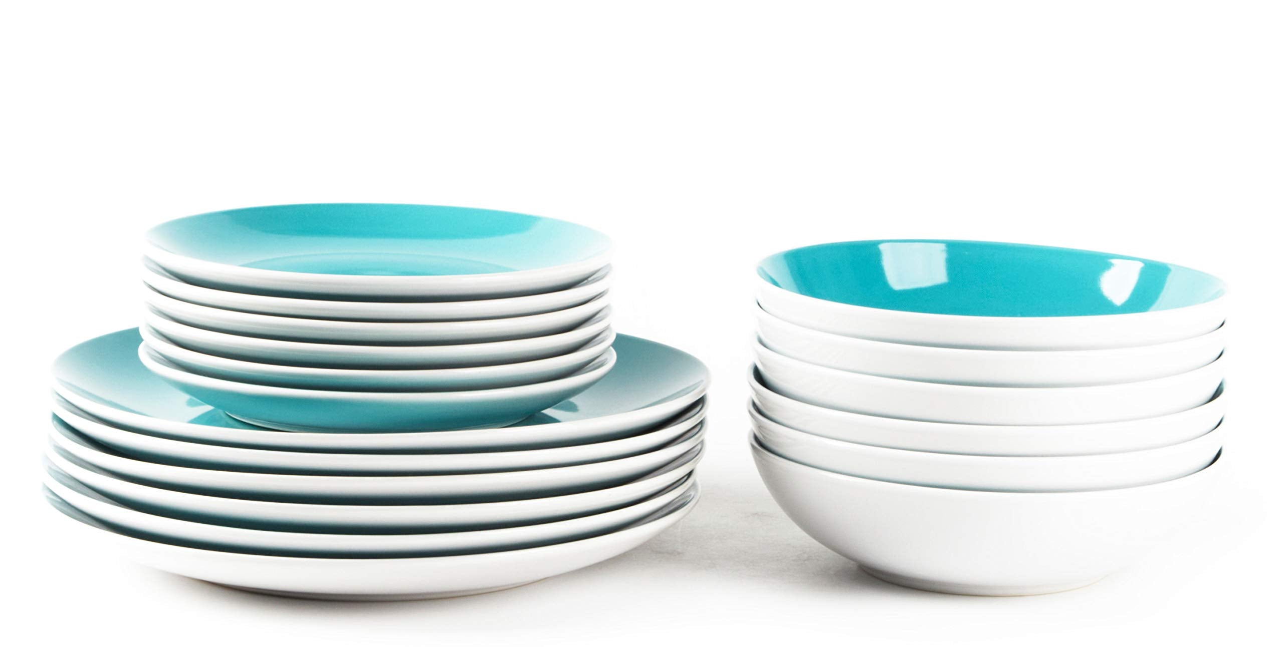 Stoneware Coupe Shape Dinnerware Set