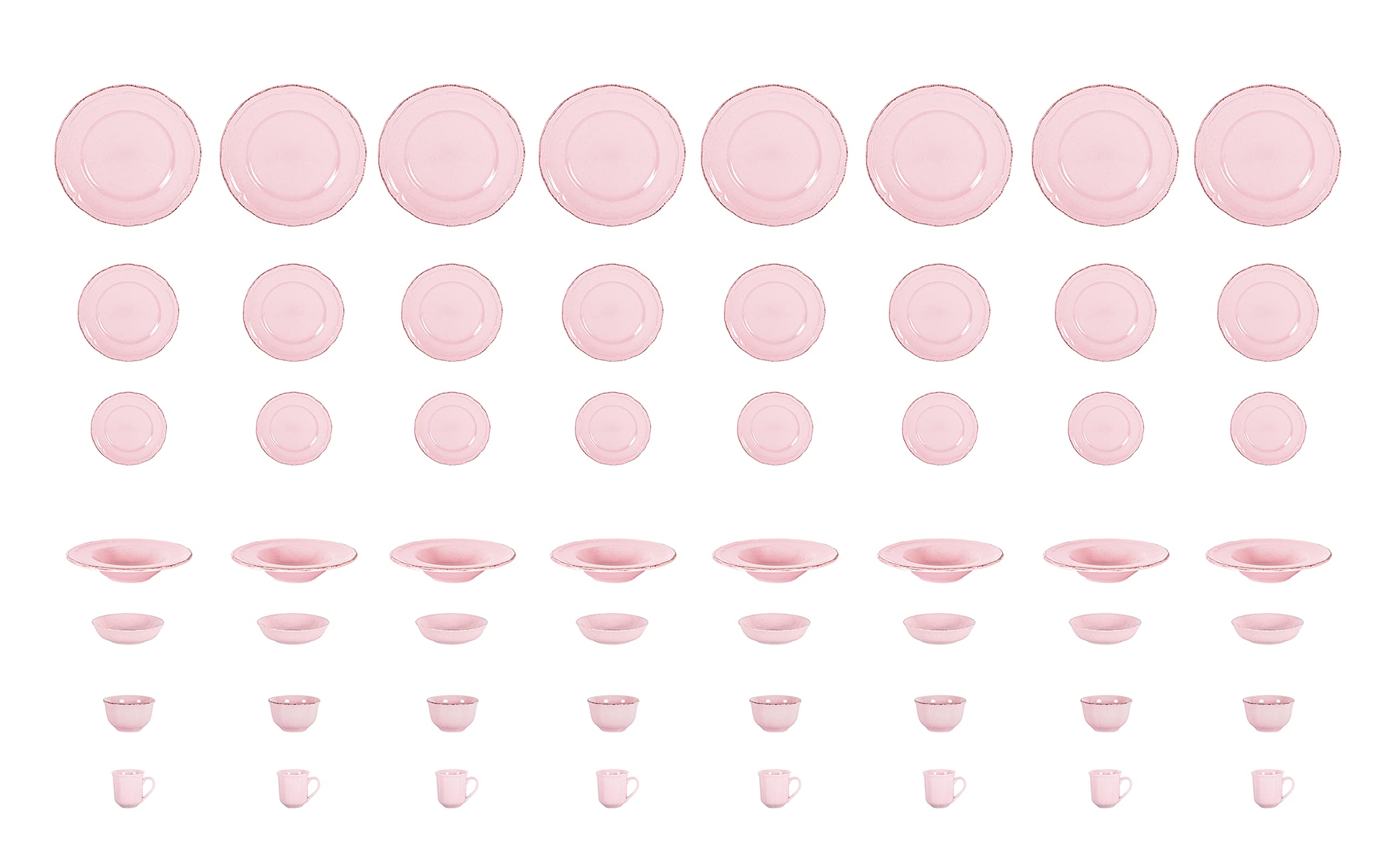 French Countryside Stoneware Dinnerware Set,HW