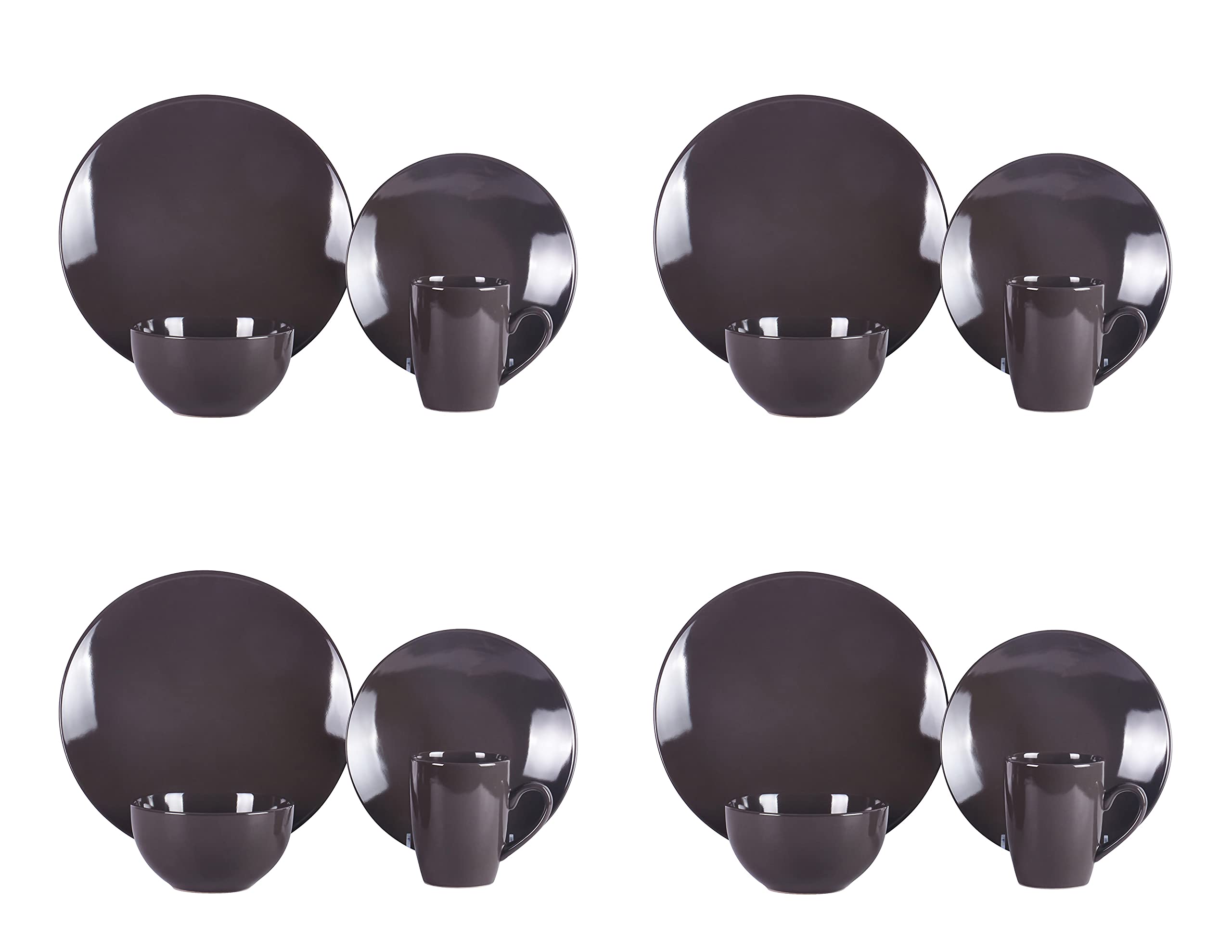 Color Wave Stoneware Dinnerware Set