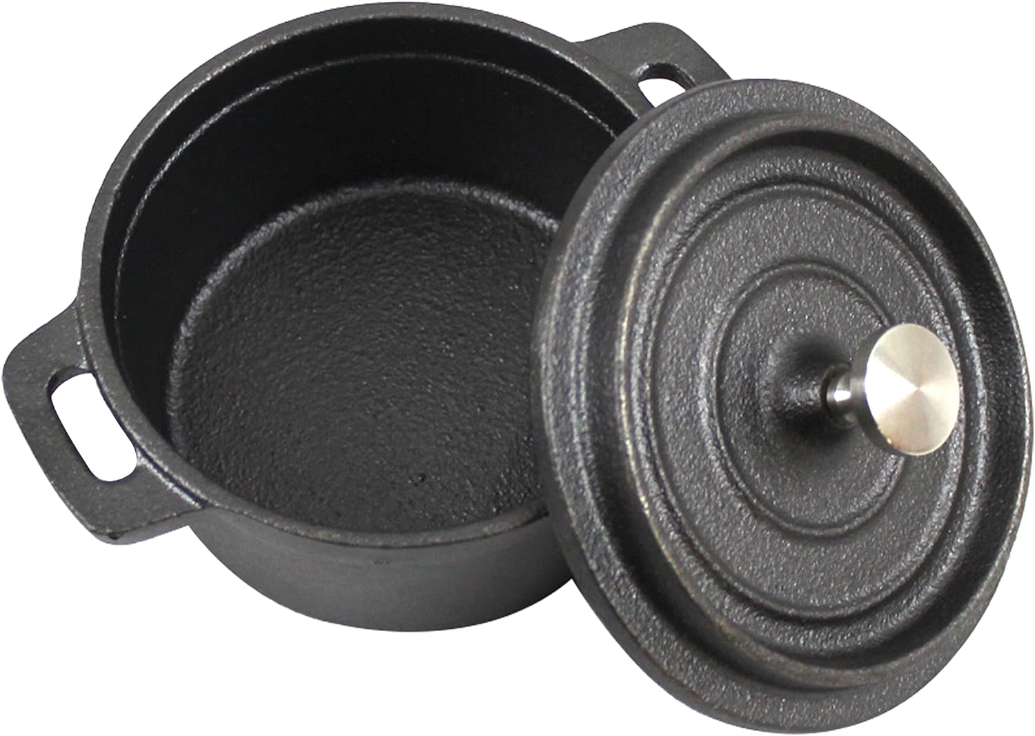 Pre-Seasoned Cast Iron Pot Mini