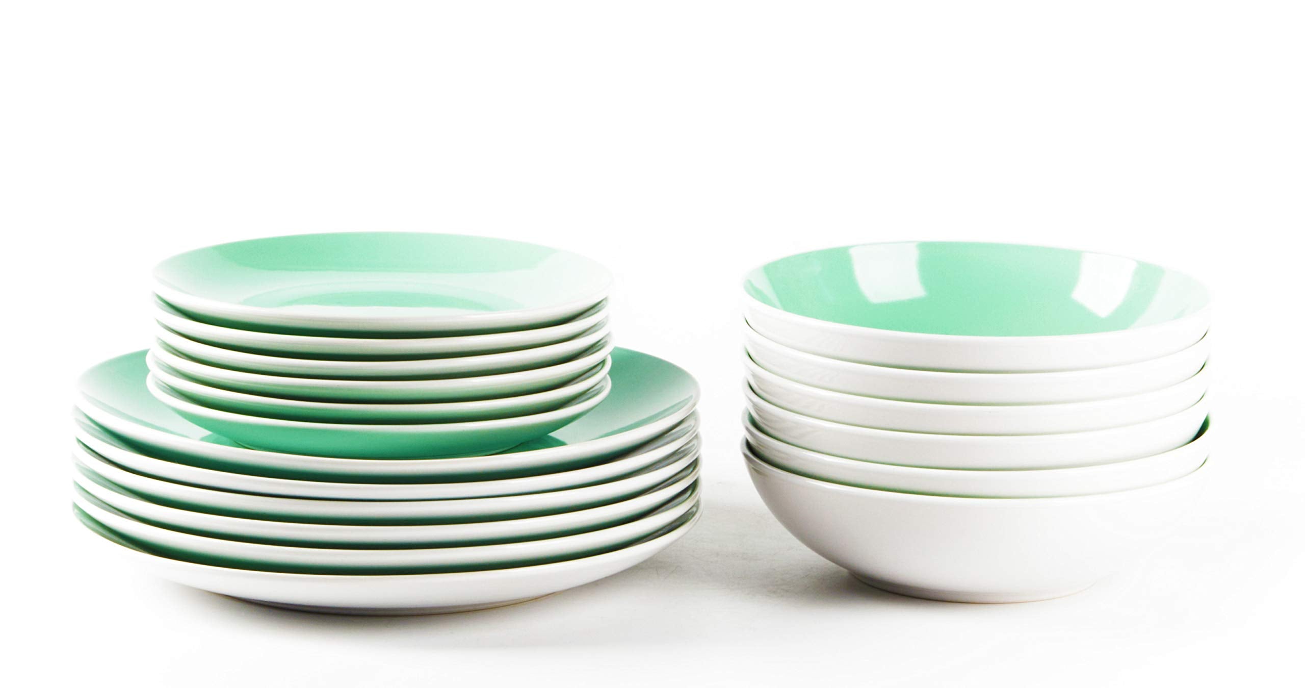 Stoneware Coupe Shape Dinnerware Set