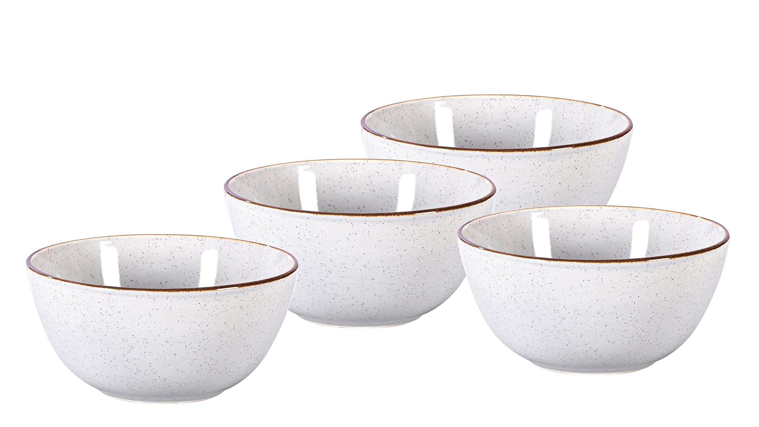 Euro-Nordic Speckled Stoneware Dinnerware Set
