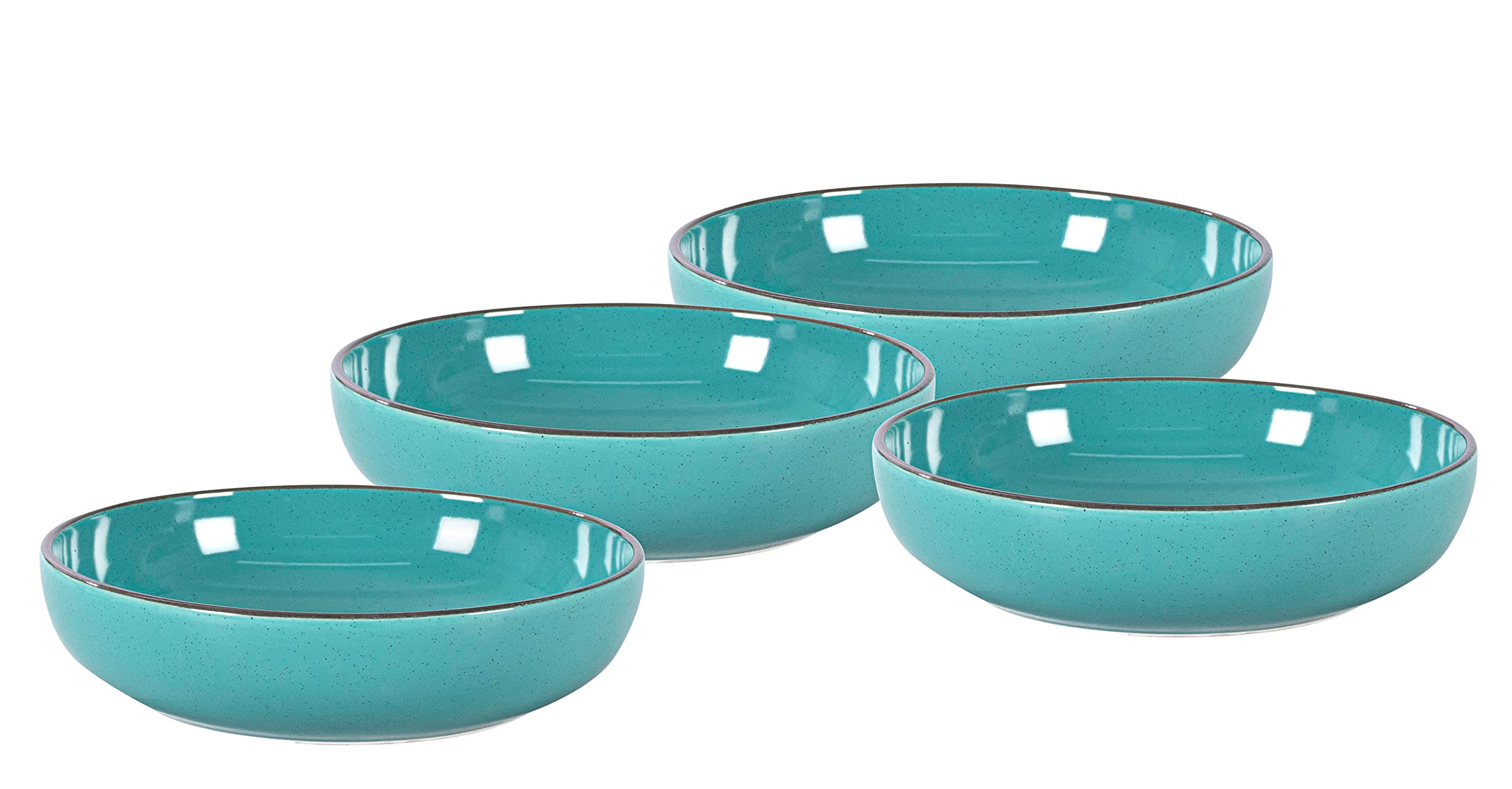 Euro-Nordic Speckled Stoneware Dinnerware Set