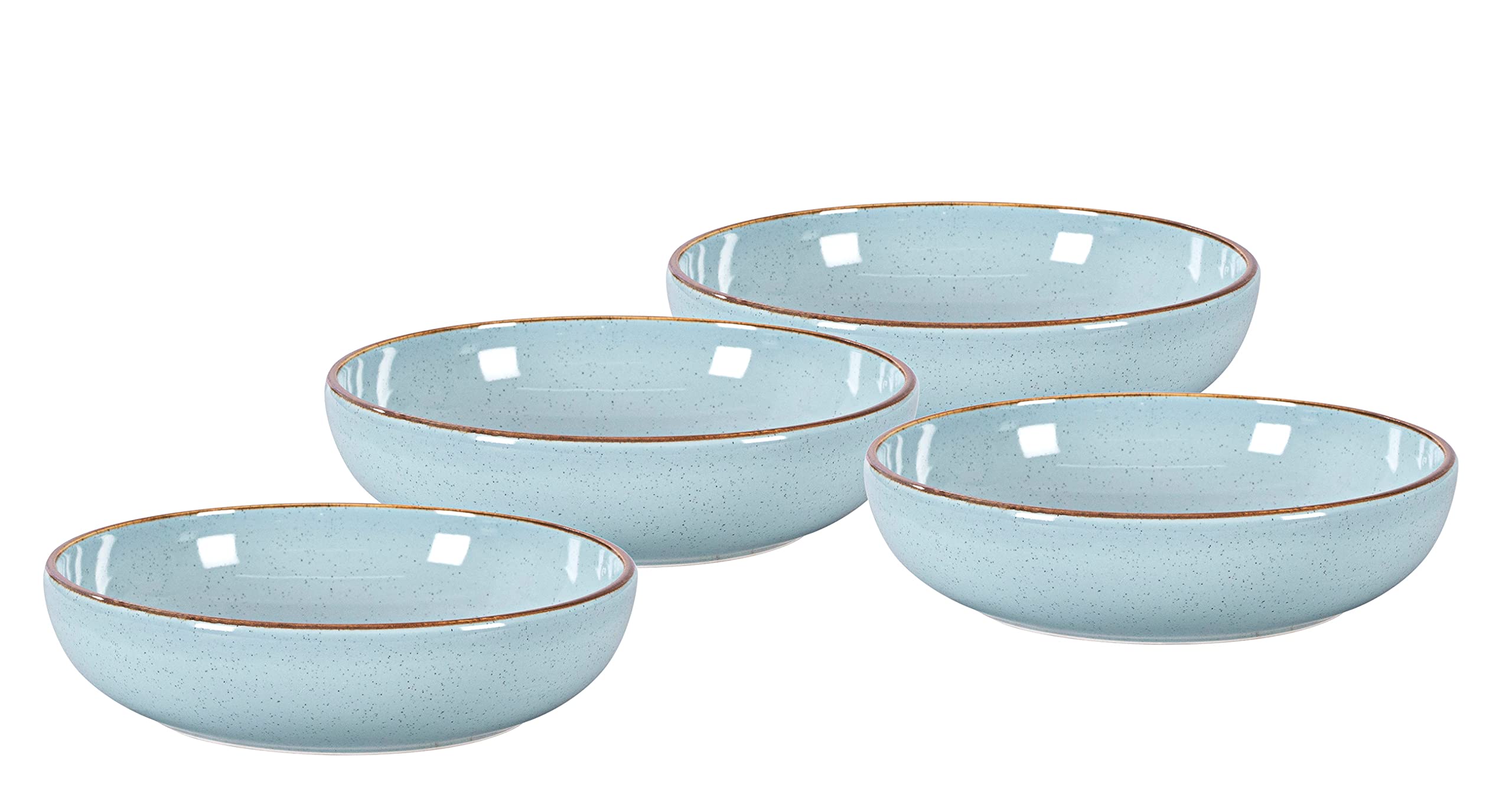 Euro-Nordic Speckled Stoneware Dinnerware Set
