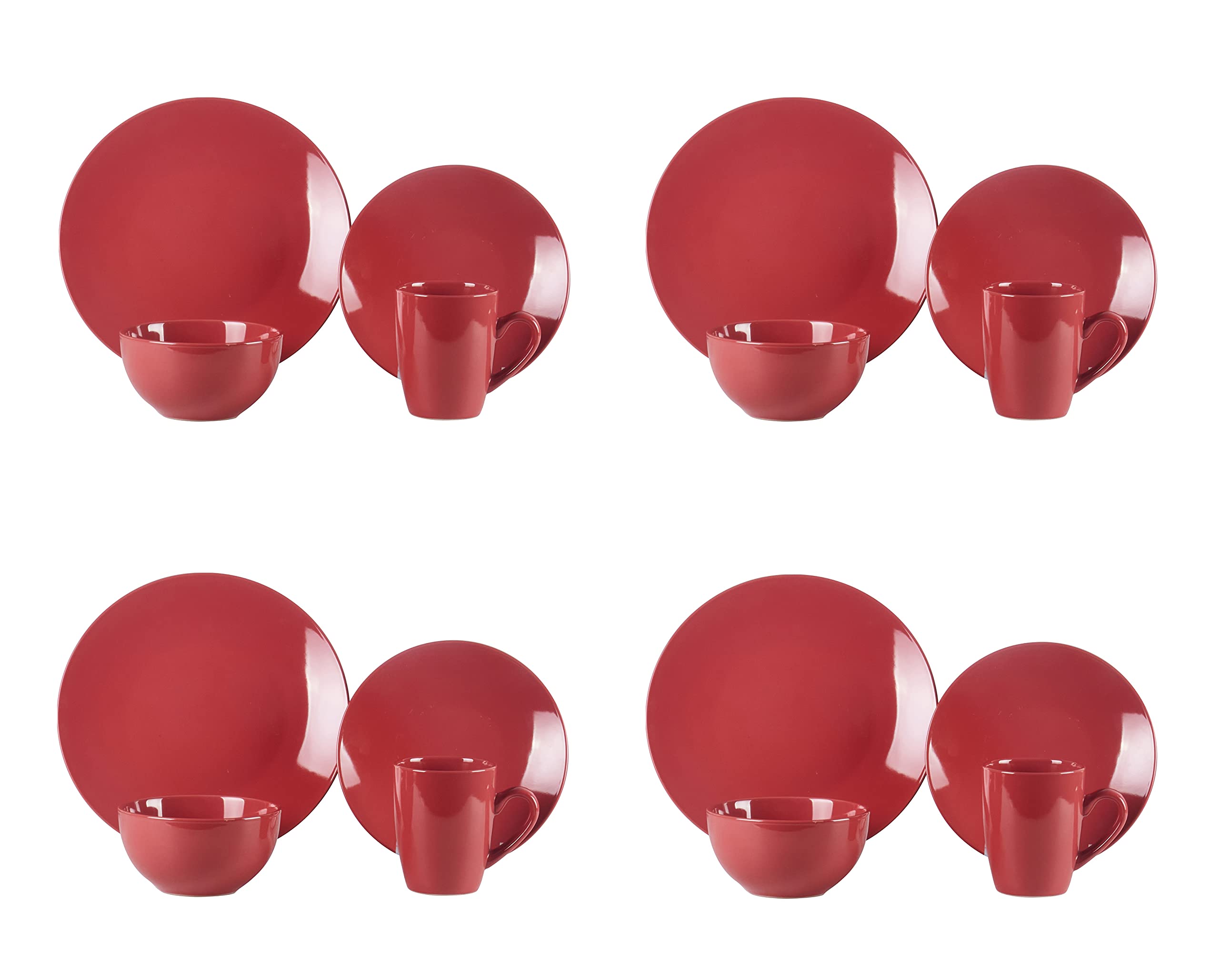 Color Wave Stoneware Dinnerware Set