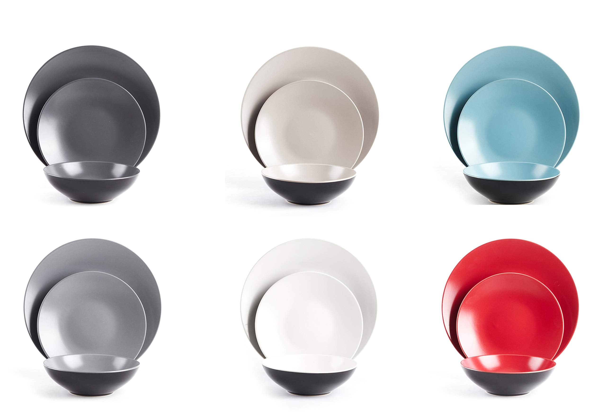 Colors Life Stoneware Dinnerware Set
