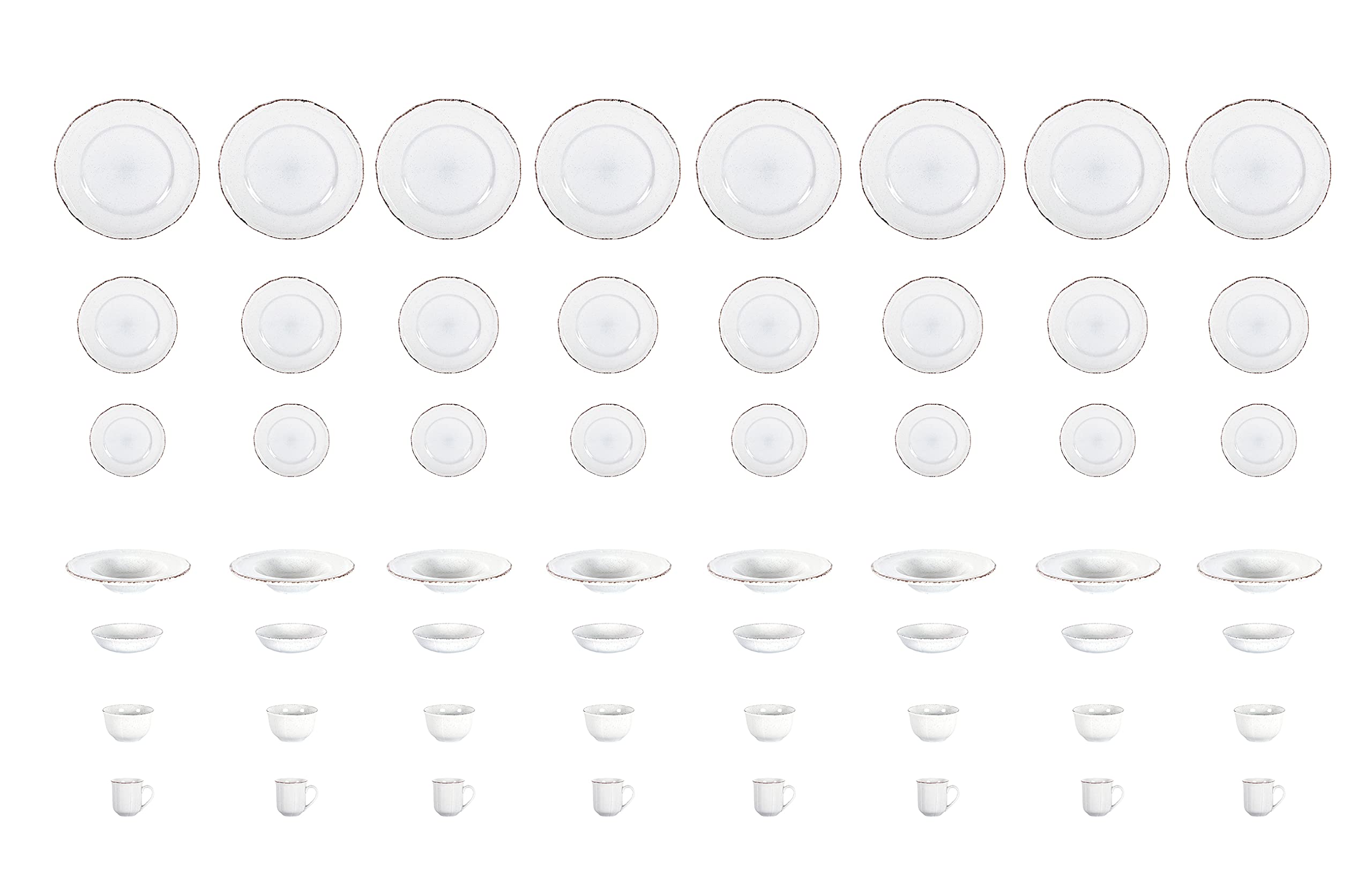 French Countryside Stoneware Dinnerware Set,HW