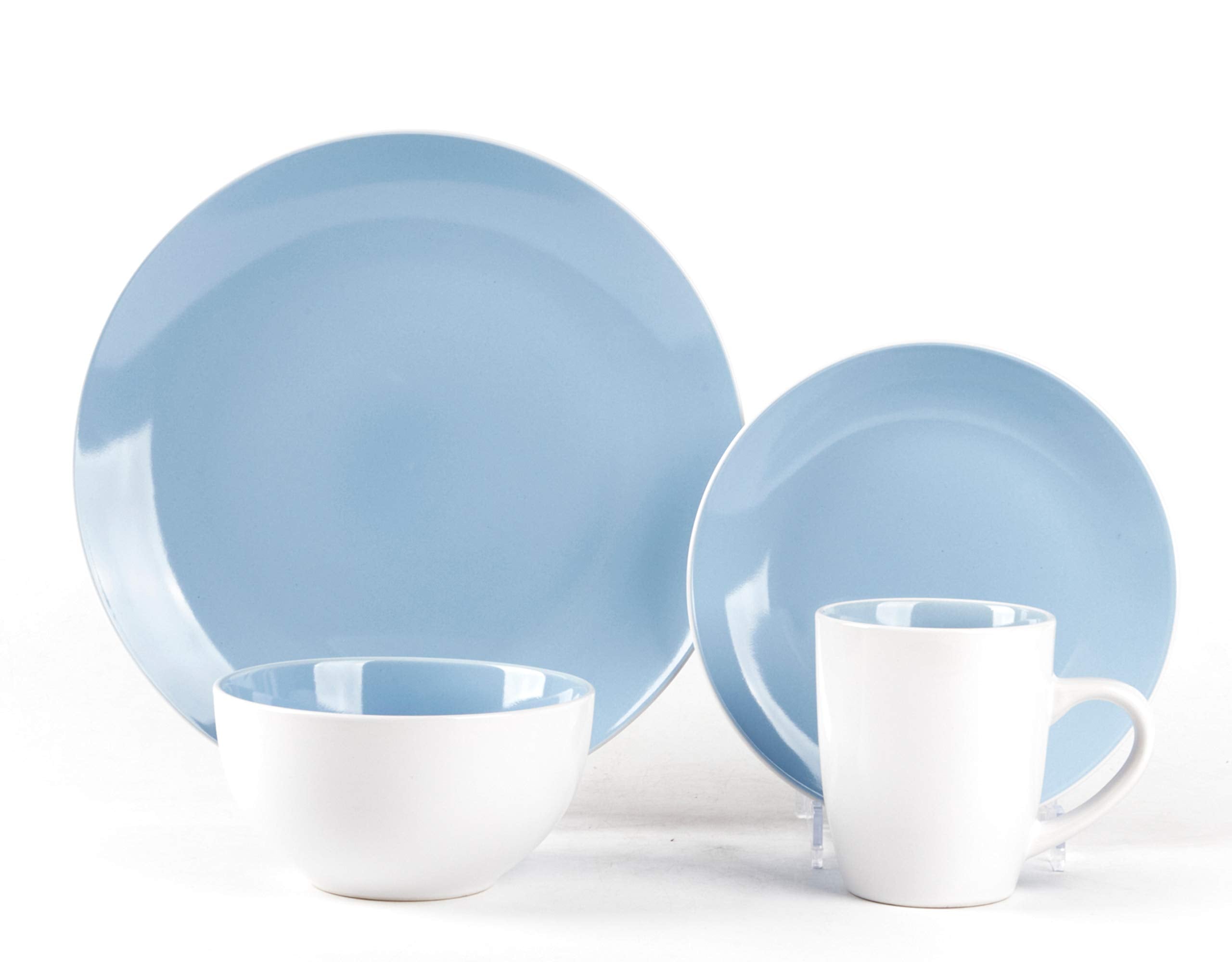Stoneware Coupe Shape Dinnerware Set