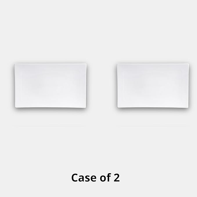 Elegance White Geometric Bone China Pieces (Select Item)