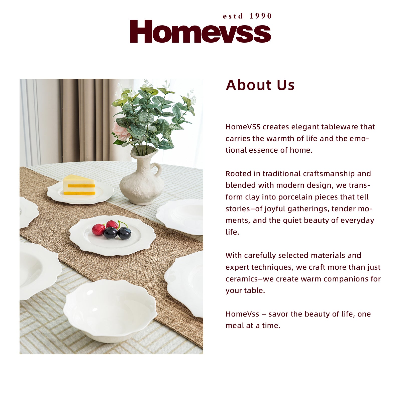 Bone China Embossed Lotus Dinnerware Set