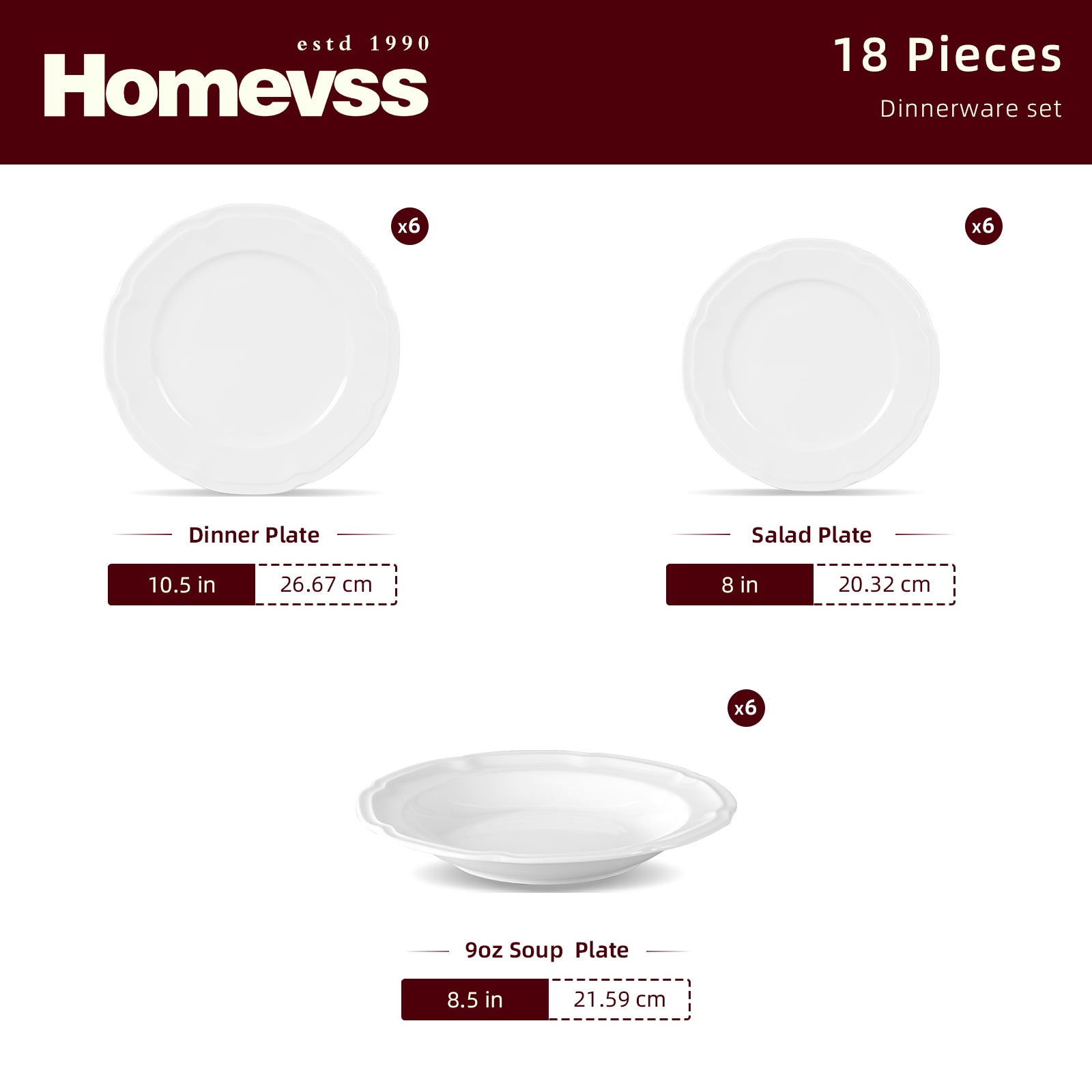 Bone China Embossed French Countryside Dinnerware Set