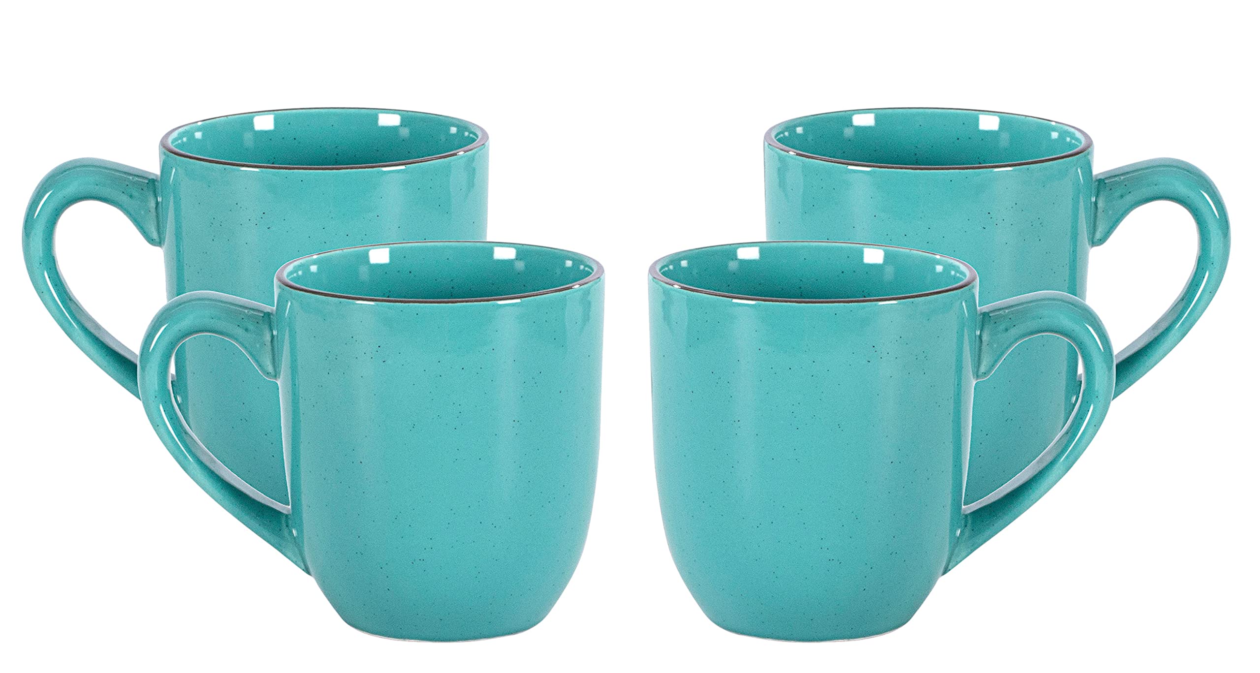 Euro-Nordic Speckled Stoneware Dinnerware Set
