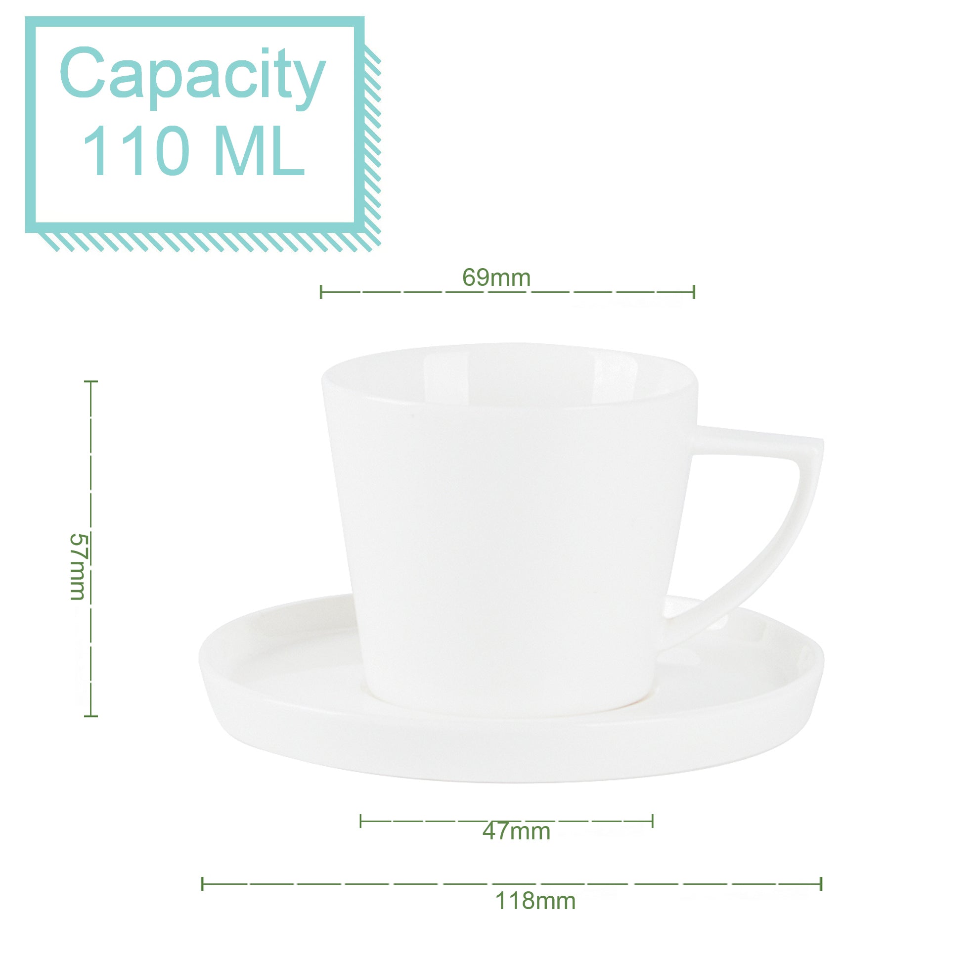Bone China Nordic Cone-Shape Series
