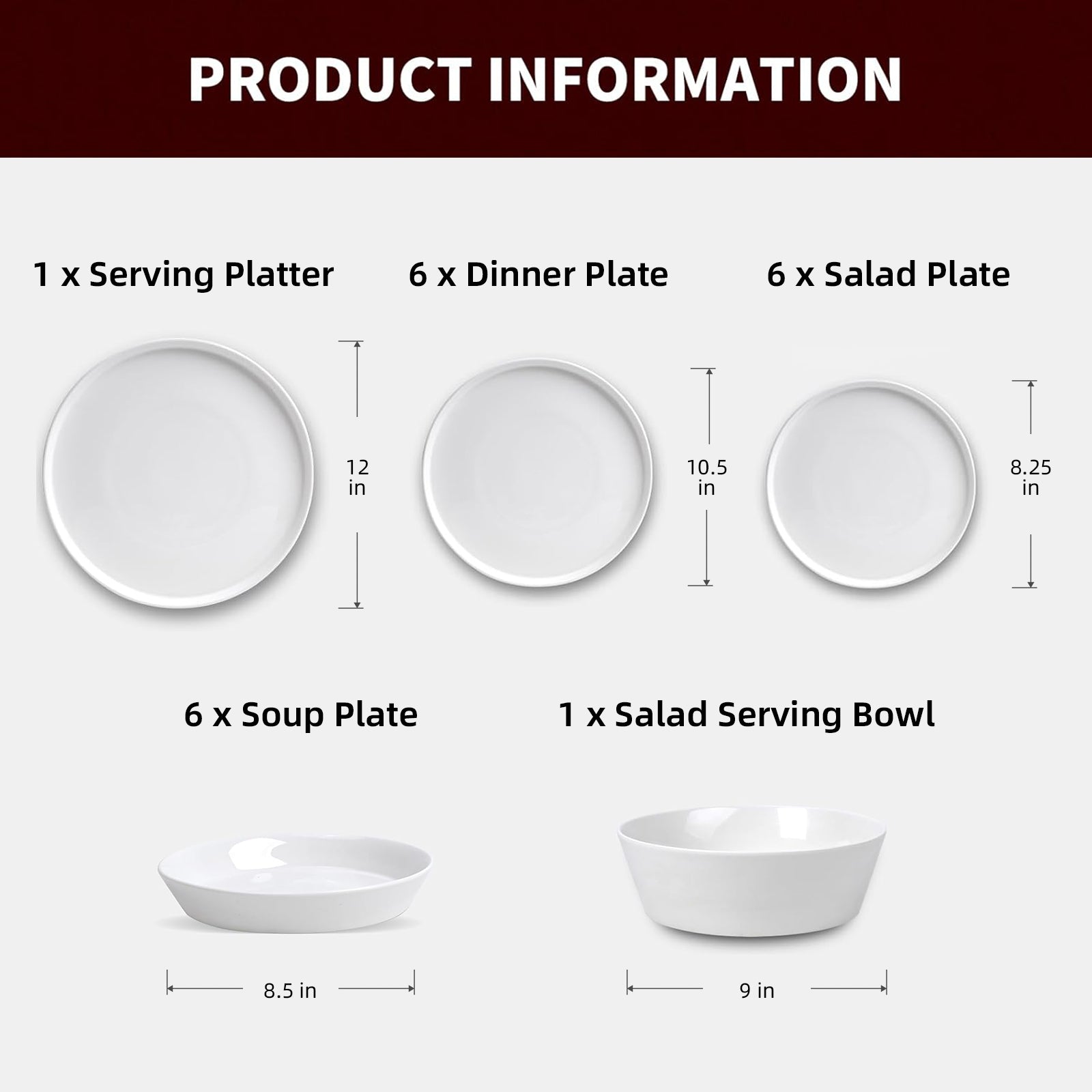 Bone China Nordic Cone Shape Dinnerware Set