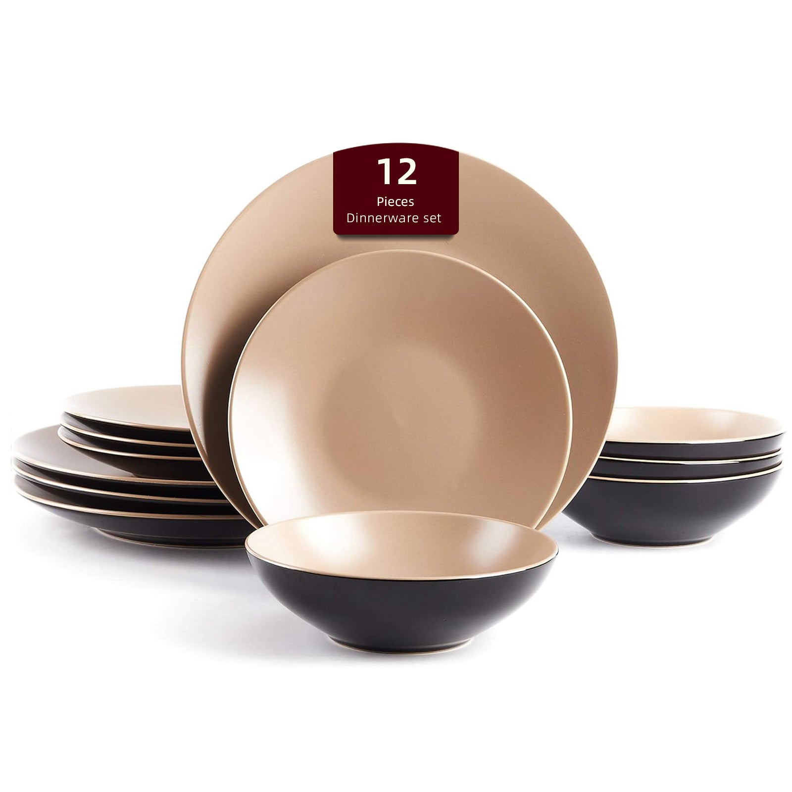 Colors Life Stoneware Dinnerware Set,HW