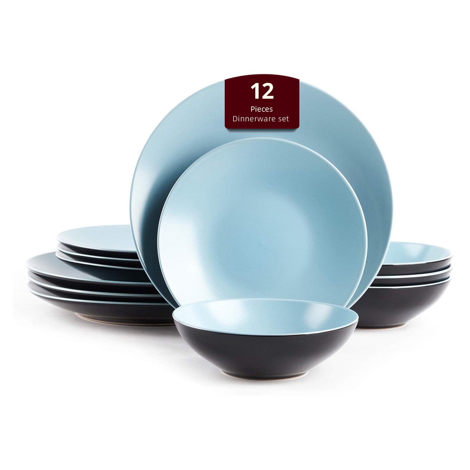 Colors Life Stoneware Dinnerware Set,HW