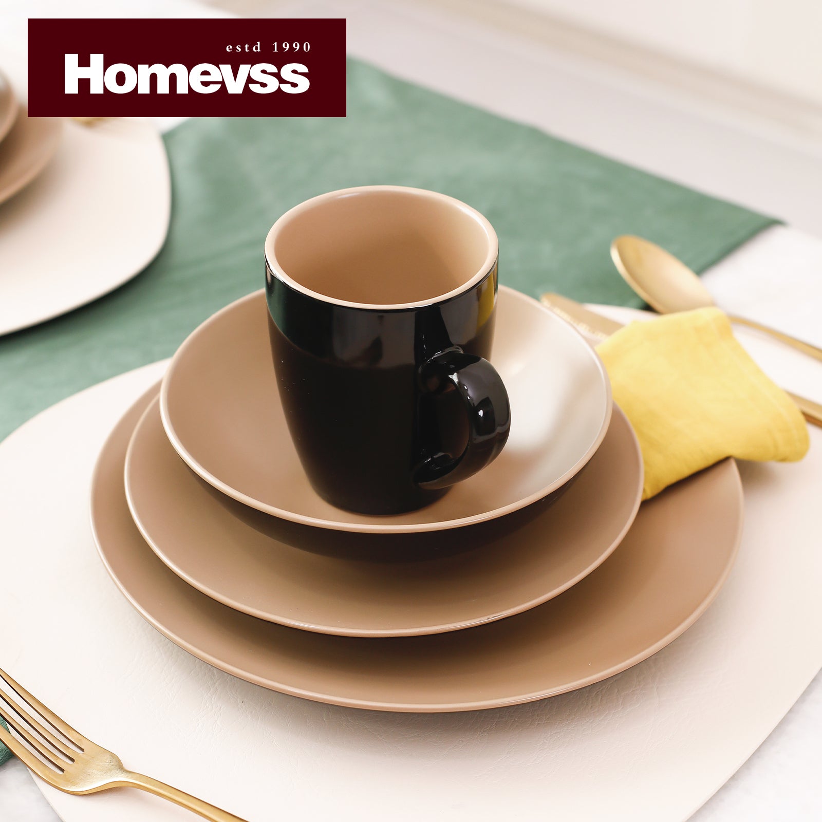 Colors Life Stoneware Dinnerware Set,HW