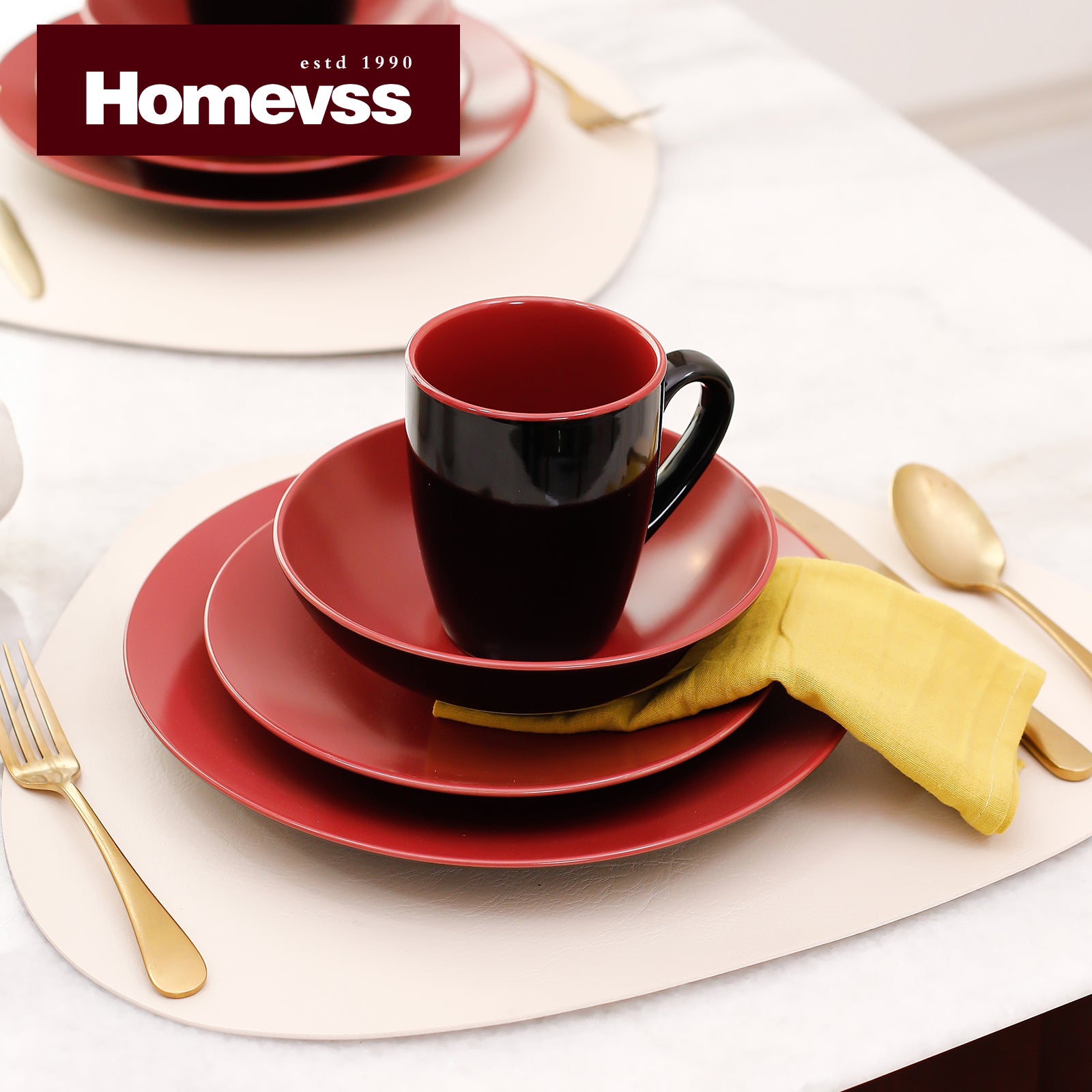 Colors Life Stoneware Dinnerware Set,HW