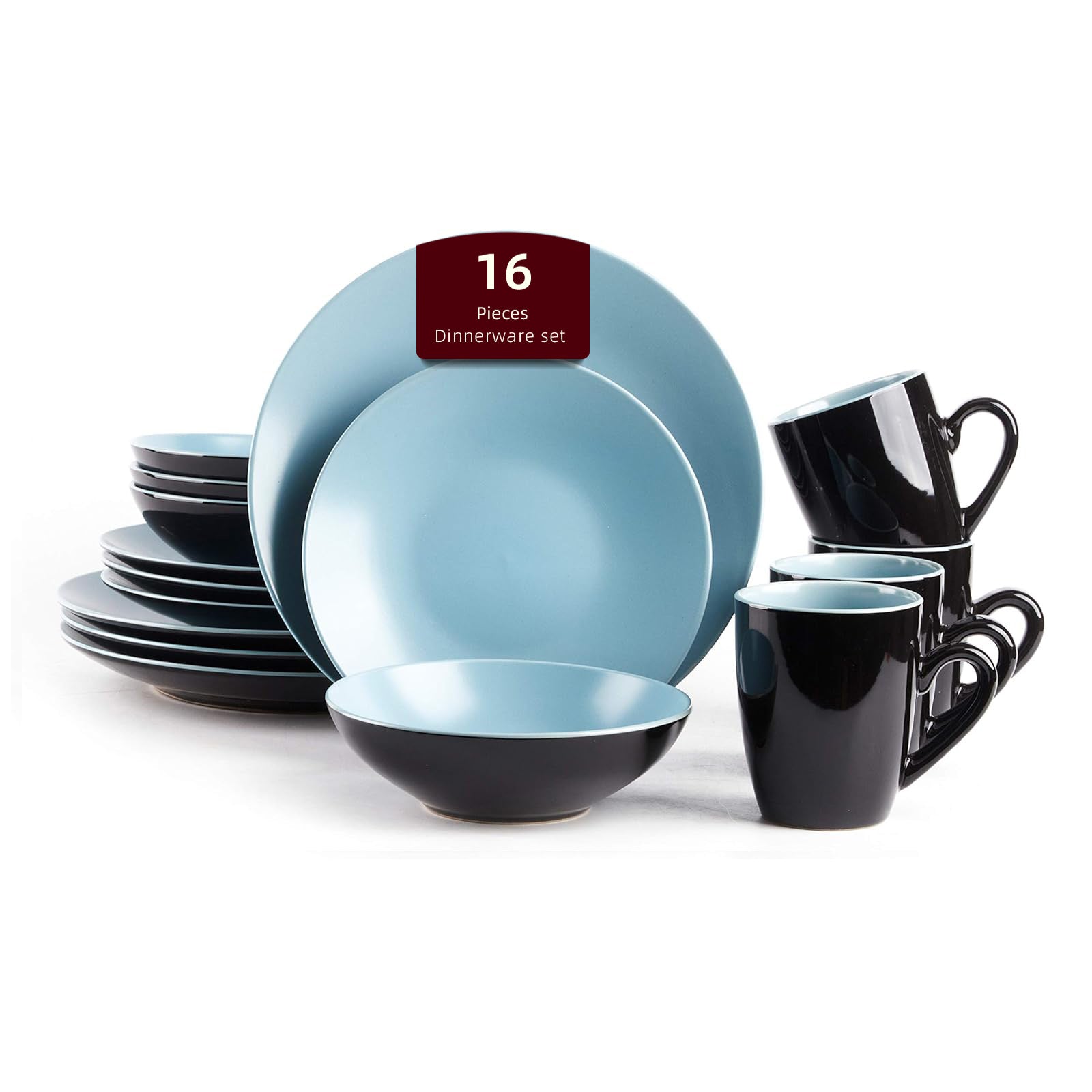 Colors Life Stoneware Dinnerware Set,HW