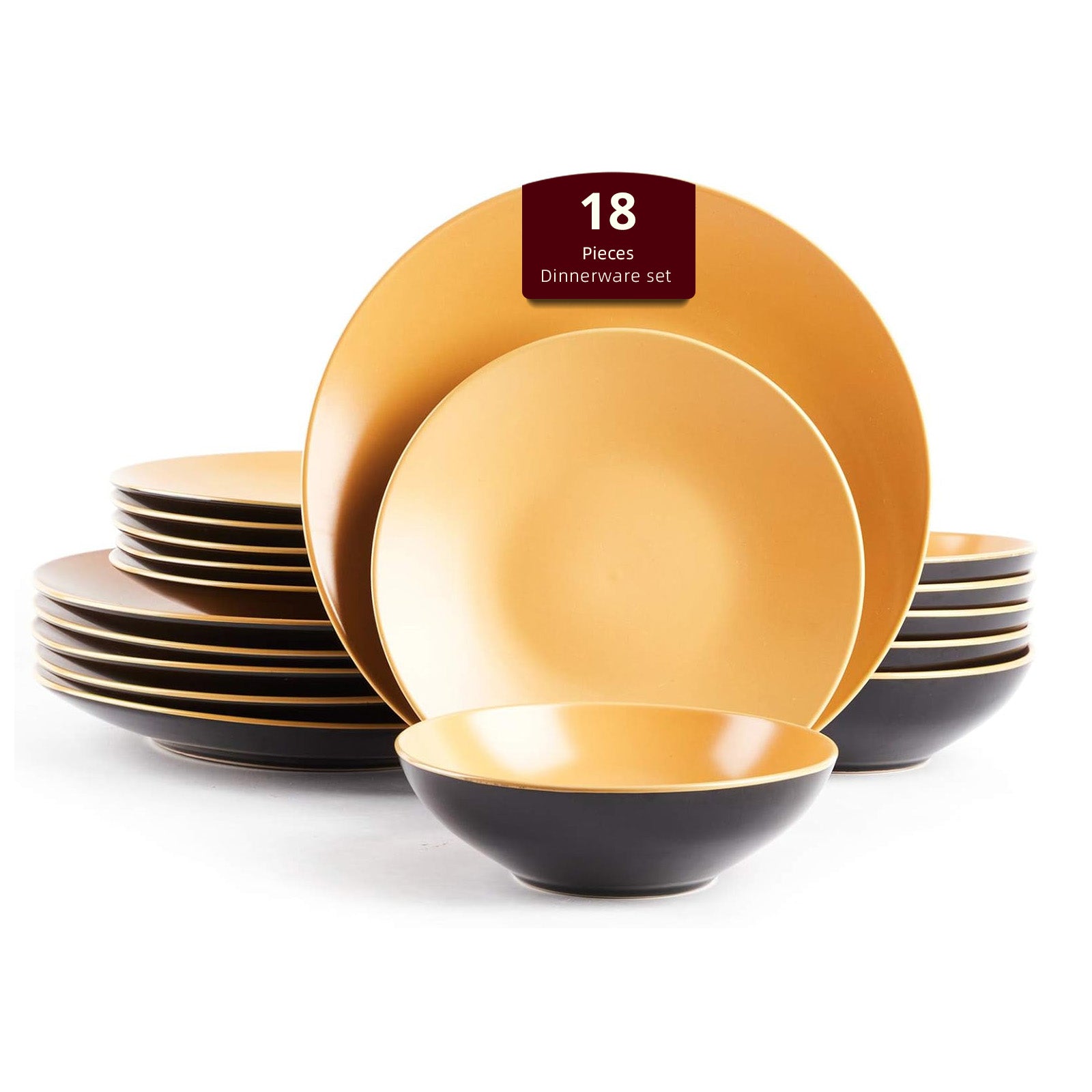 Colors Life Stoneware Dinnerware Set,HW