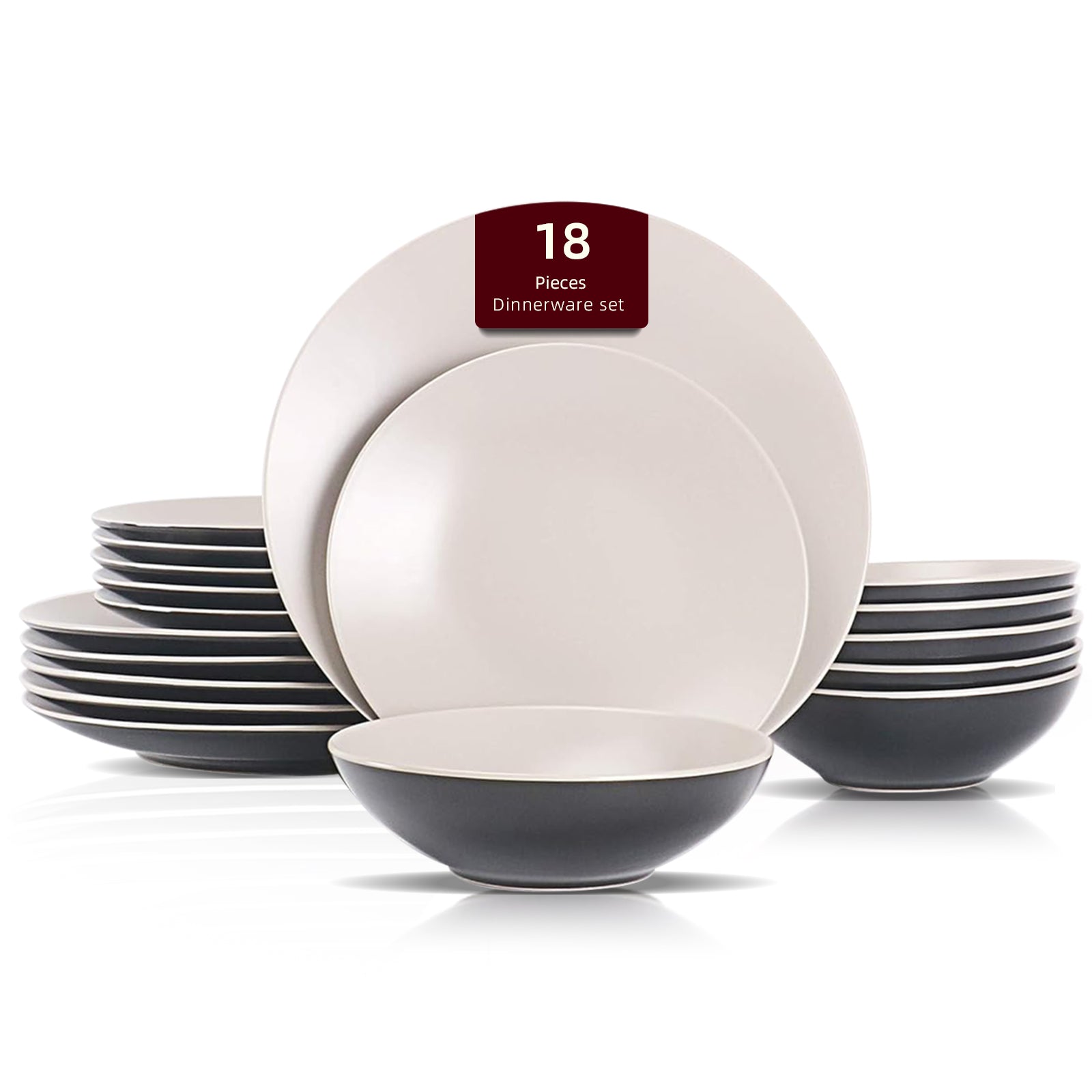 Colors Life Stoneware Dinnerware Set,HW